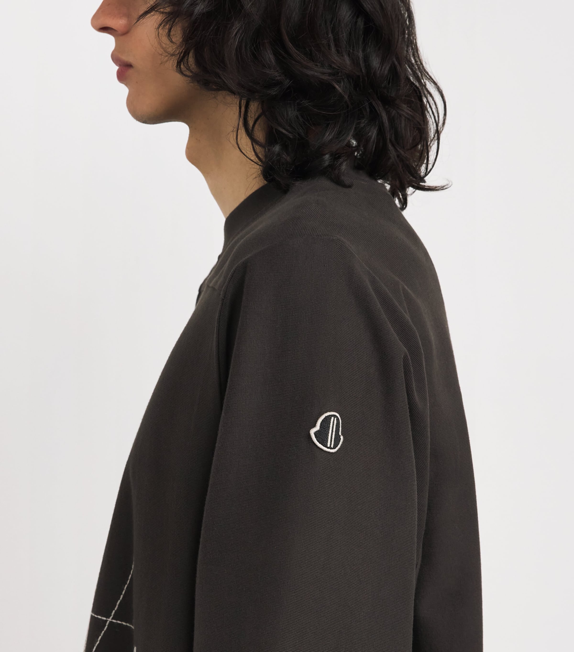 x Moncler Cotton Jumbo T-Shirt 828 - DARK DUST Image 6