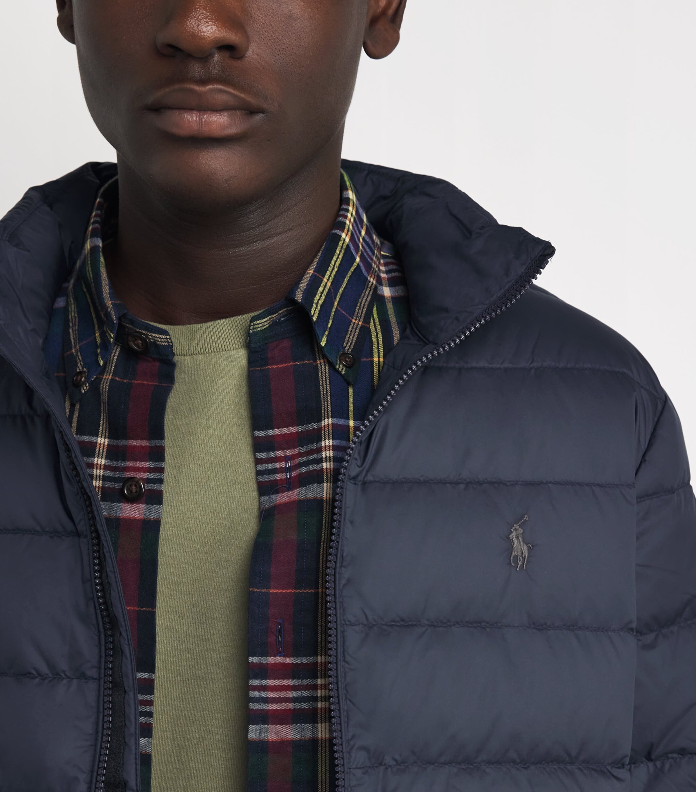 Polo Ralph Lauren Navy Down Packable Colden Jacket | Harrods US