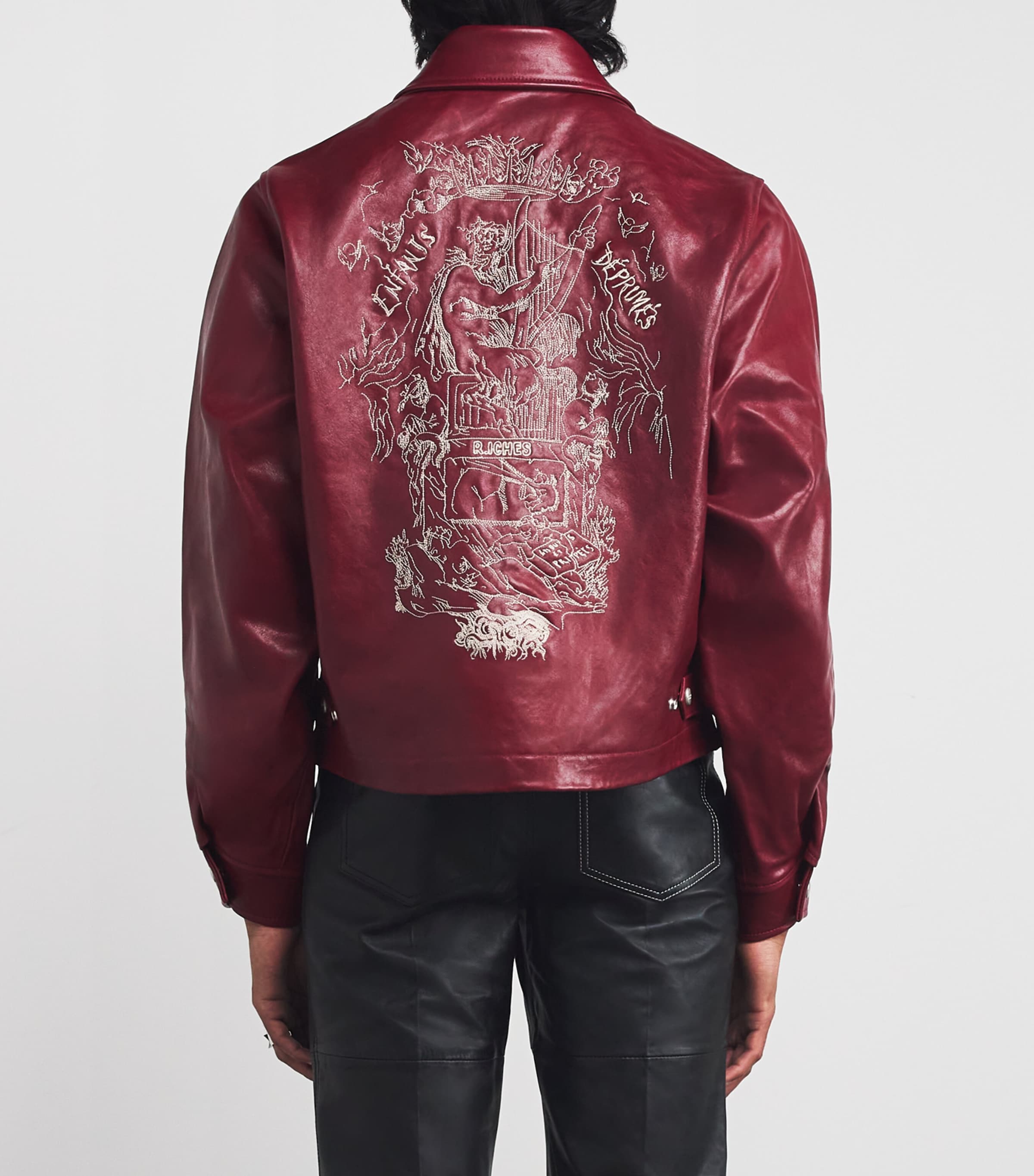 Enfants Riches Déprimés Red jacket with pins Buy Enfants Riches Déprimés women red jacket with pins for $14,294