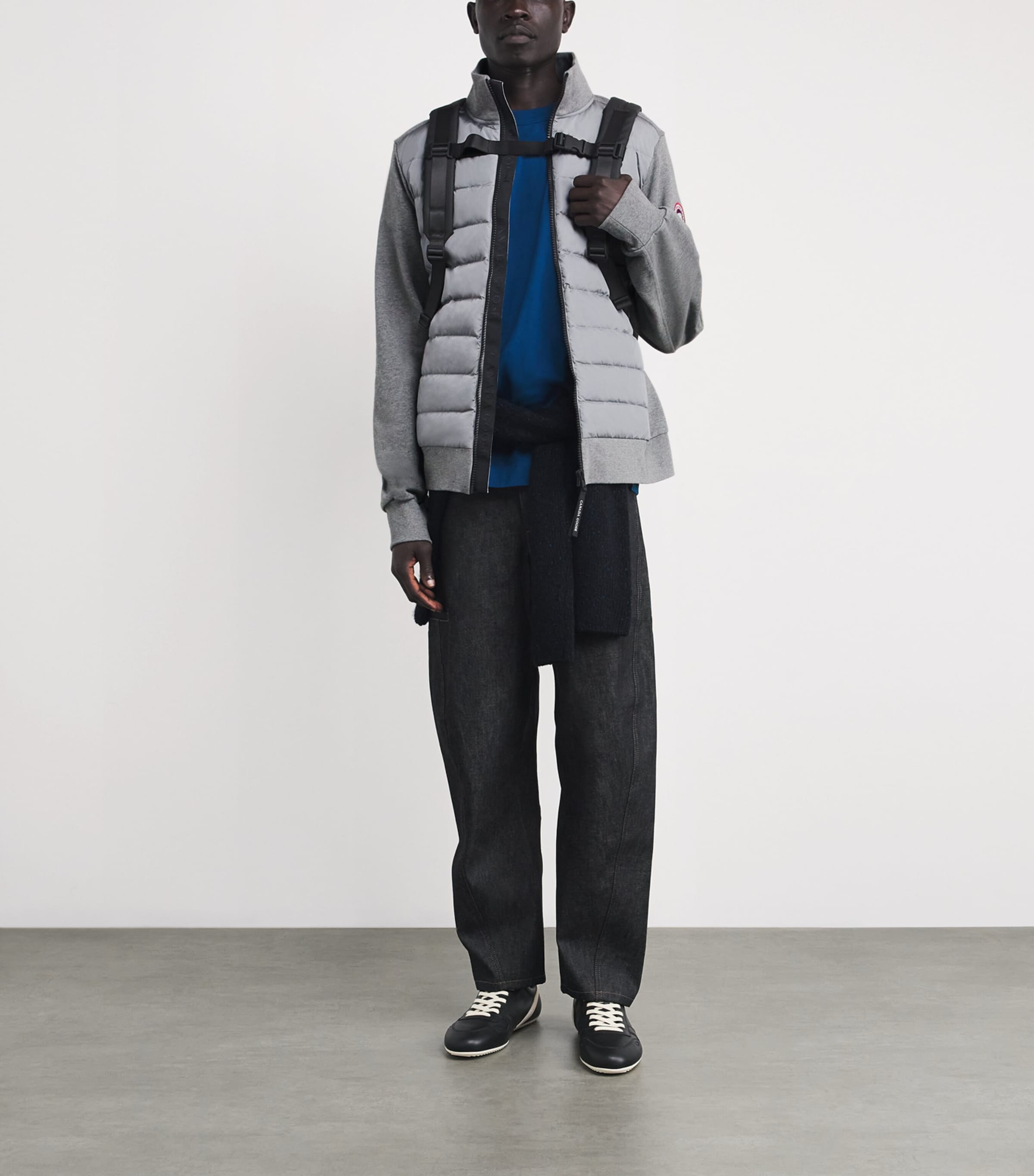 Down Hybridge Huron Zip-Up Sweatshirt 9717 Image 2