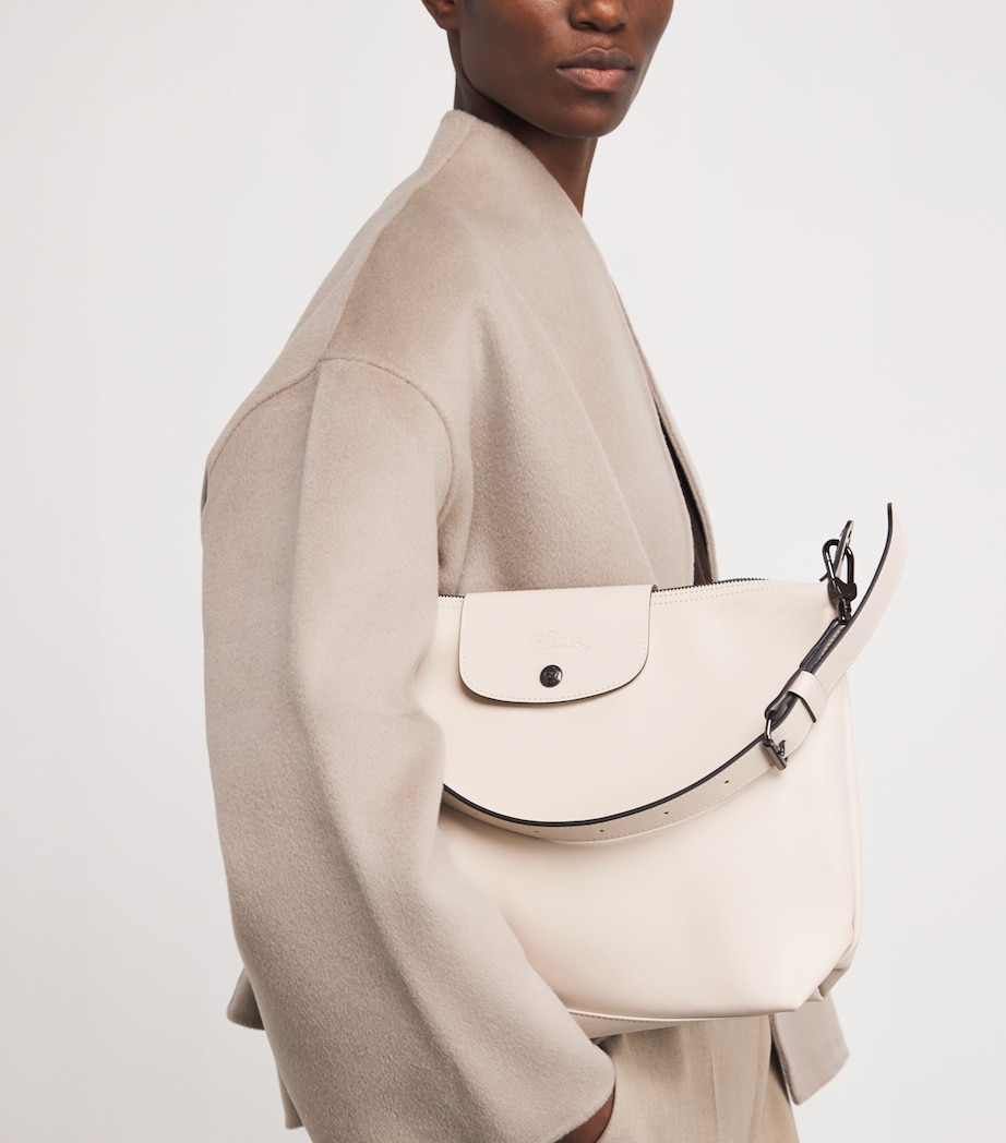 Large Leather Le Pliage Xtra Tote Bag 555 PAPER Image 2