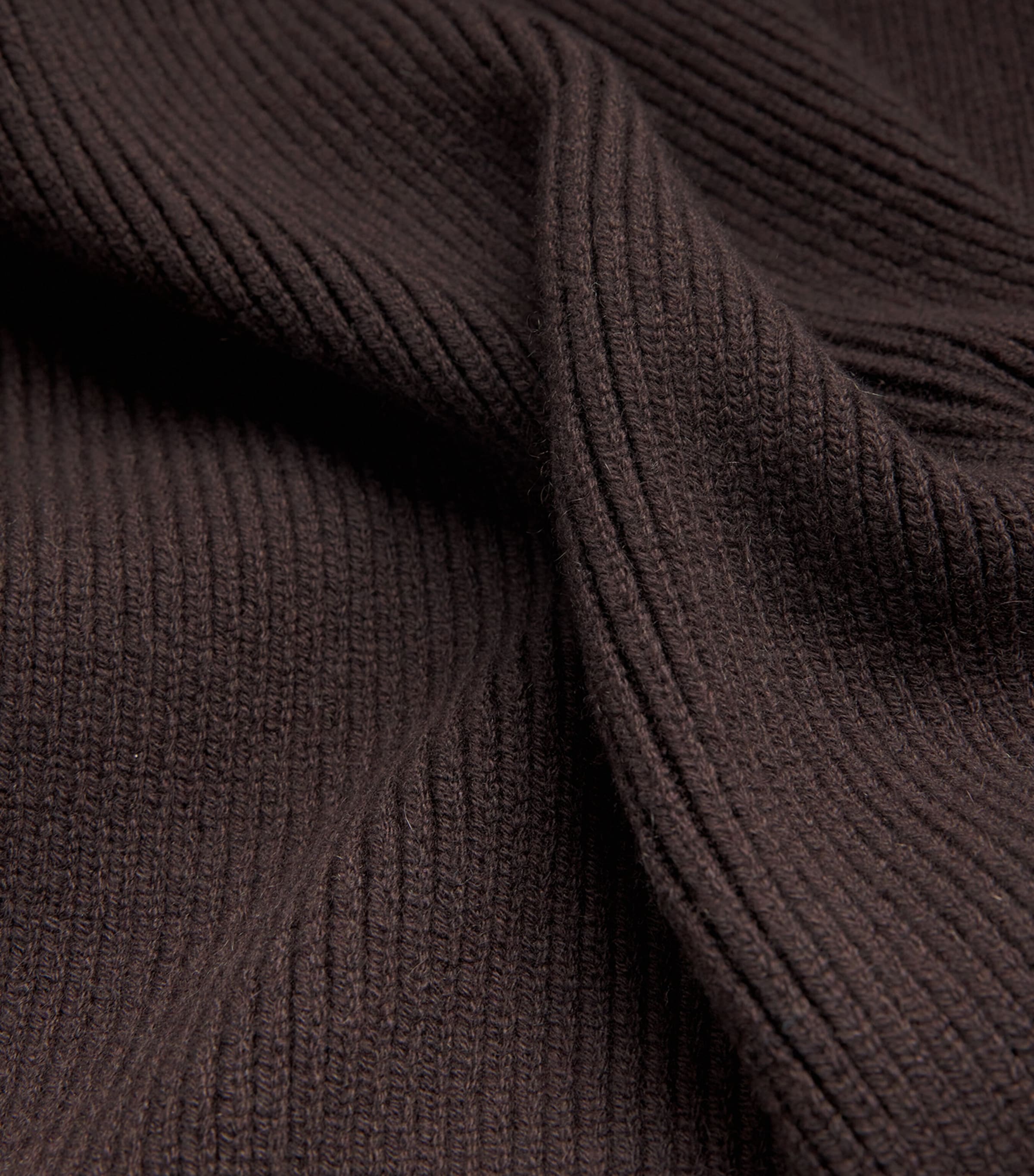 Cashmere-Blend Ribbed Midi Skirt SB7290 MOLASSES Image 5