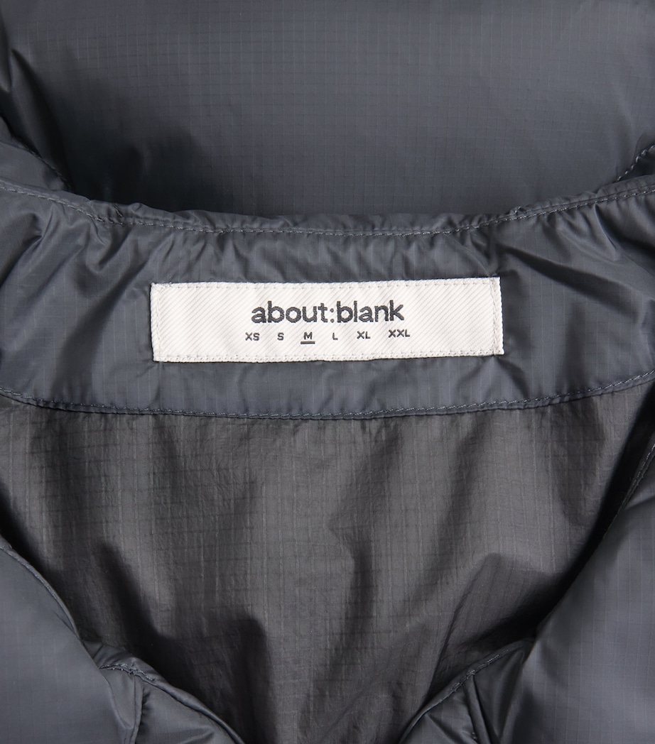 Diamond-Quilted Down Gilet BLACK Image 5