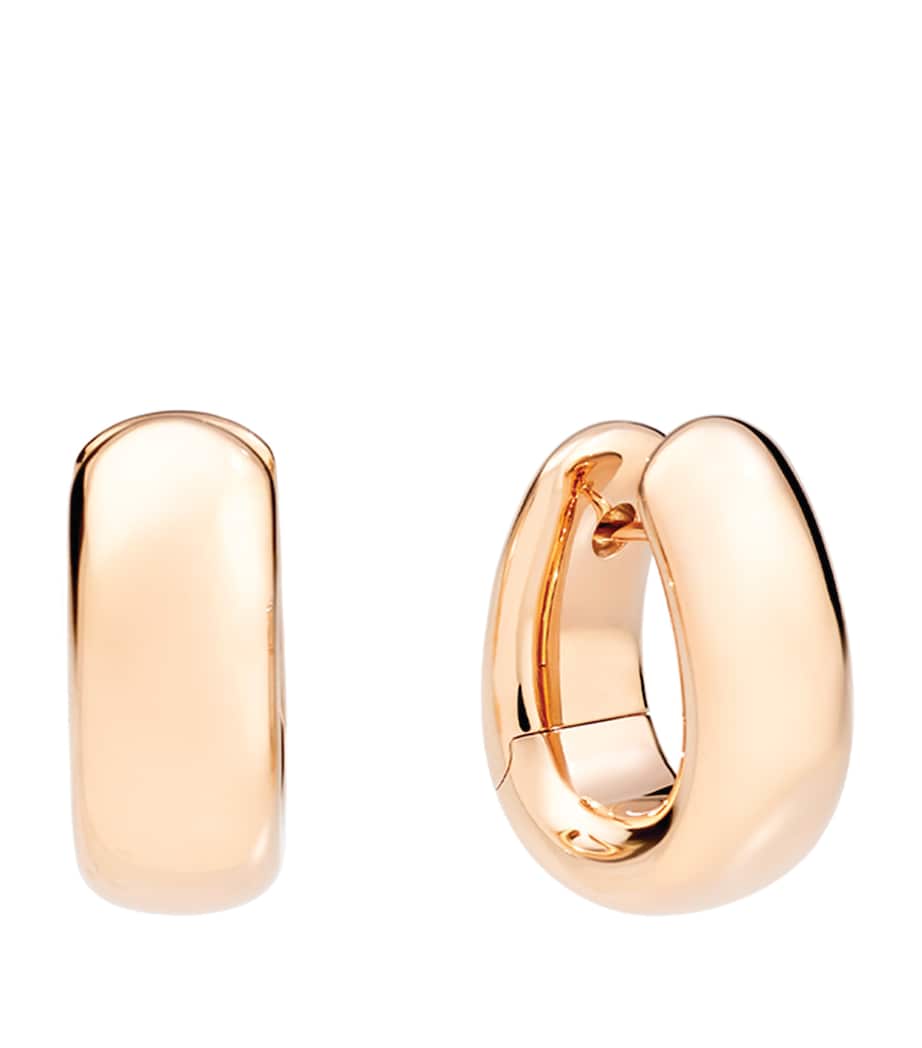 Rose Gold Iconica Hoop Earrings 00000 Image 1