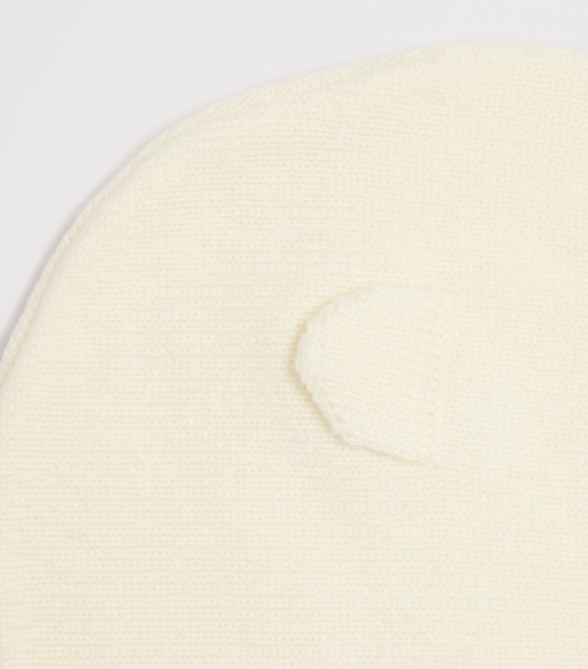 Cashmere Ear-Detail Hood 13NACRE Image 3