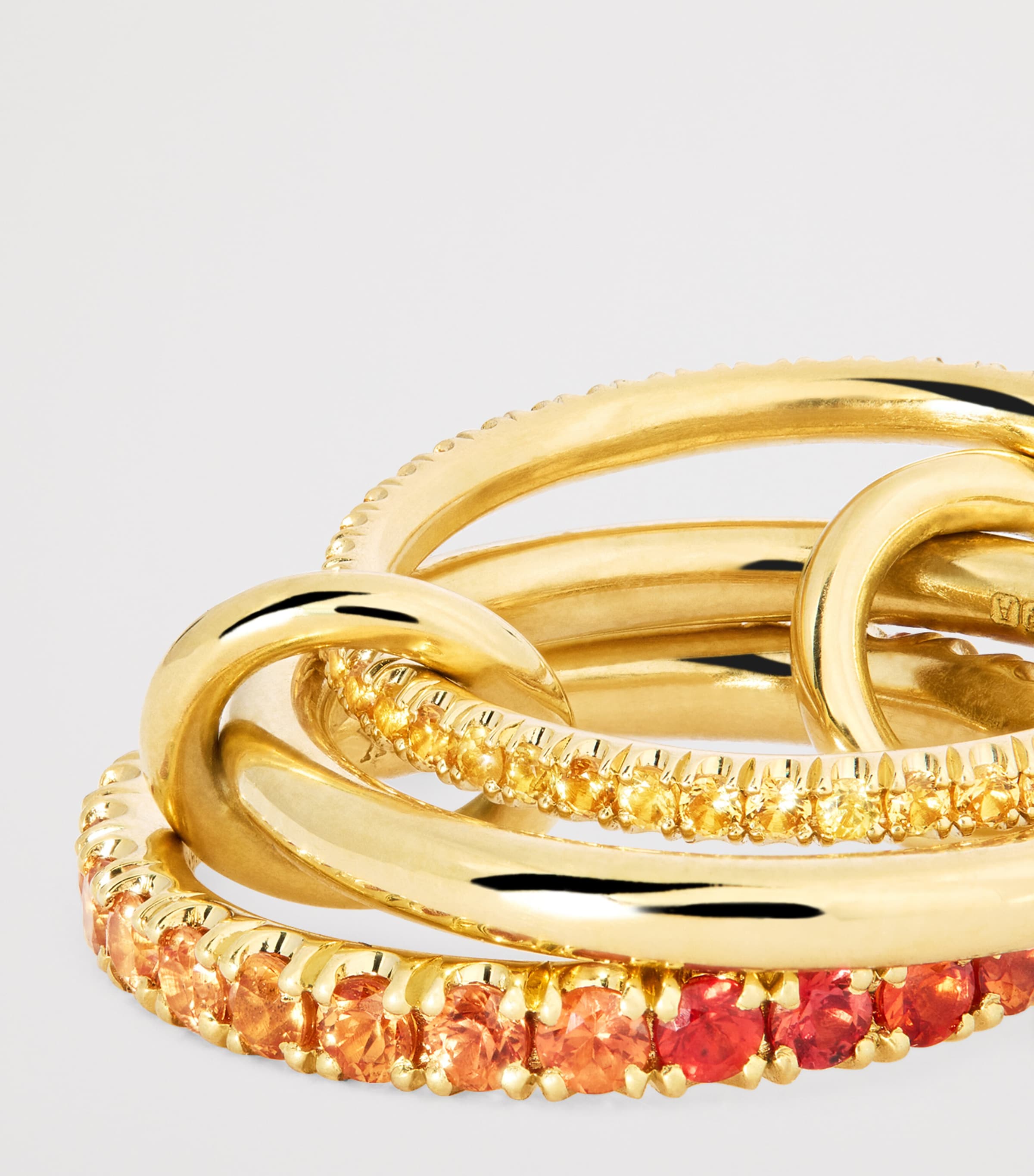 Yellow Gold and Sapphire Norah Ring YELLOW GOLD Image 6