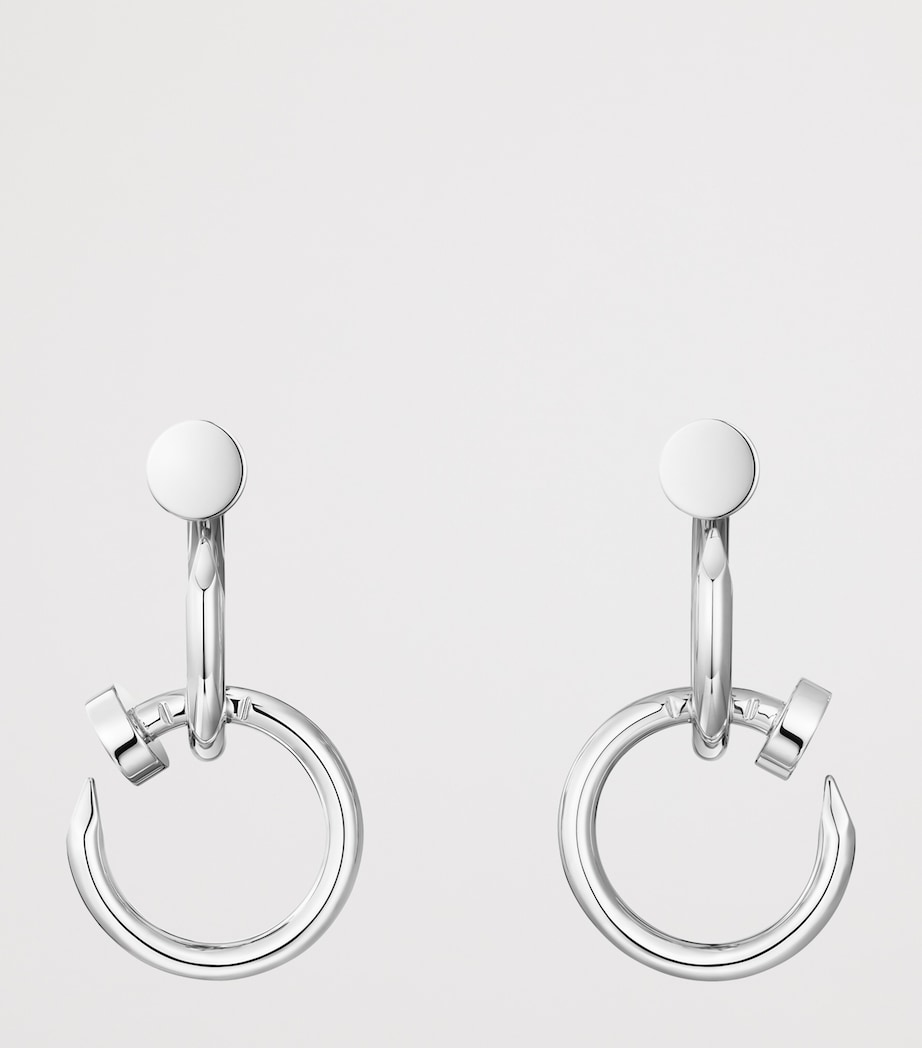 White Gold Juste un Clou Earrings WHITE GOLD Image 7