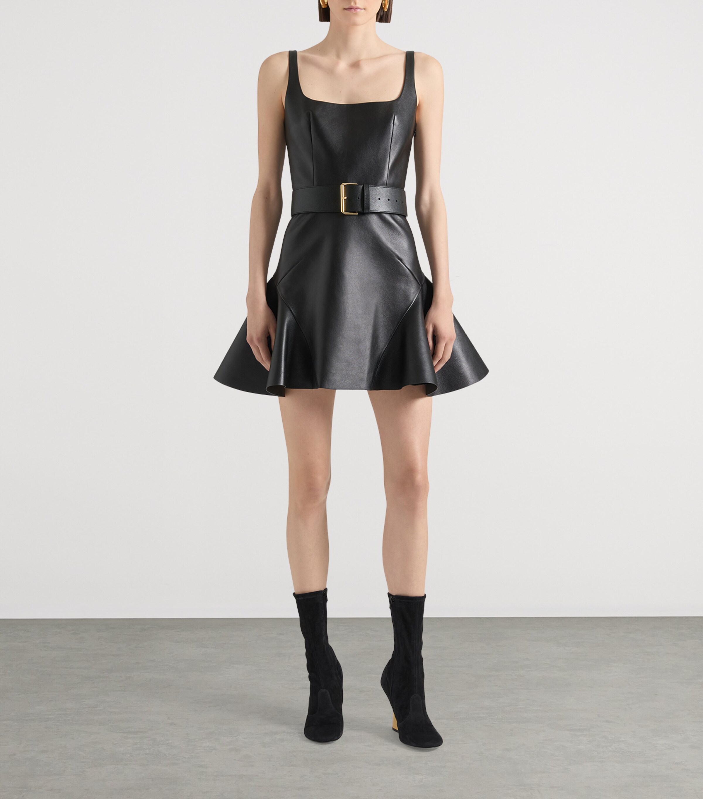 Leather Voyou Belt BLACK Image 3