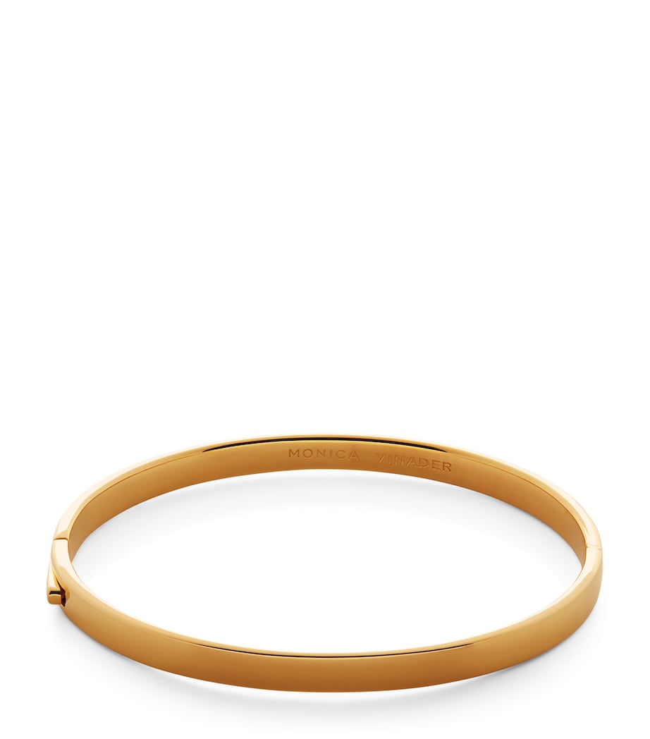 Gold Vermeil Essential Bangle 18K GOLD VERMEIL Image 1