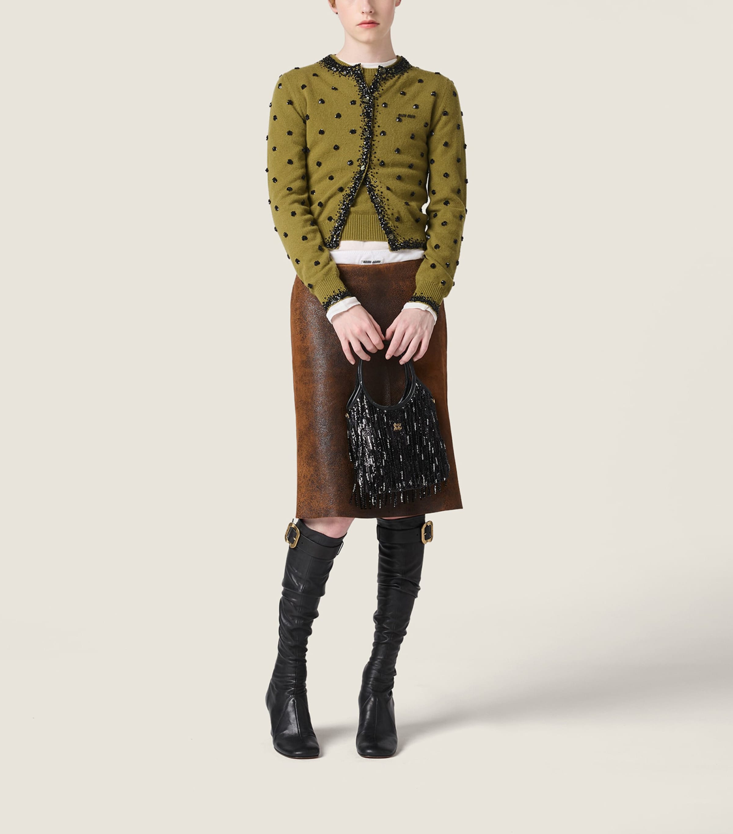 Embellished Ivy Shoulder Bag F0002 Image 2