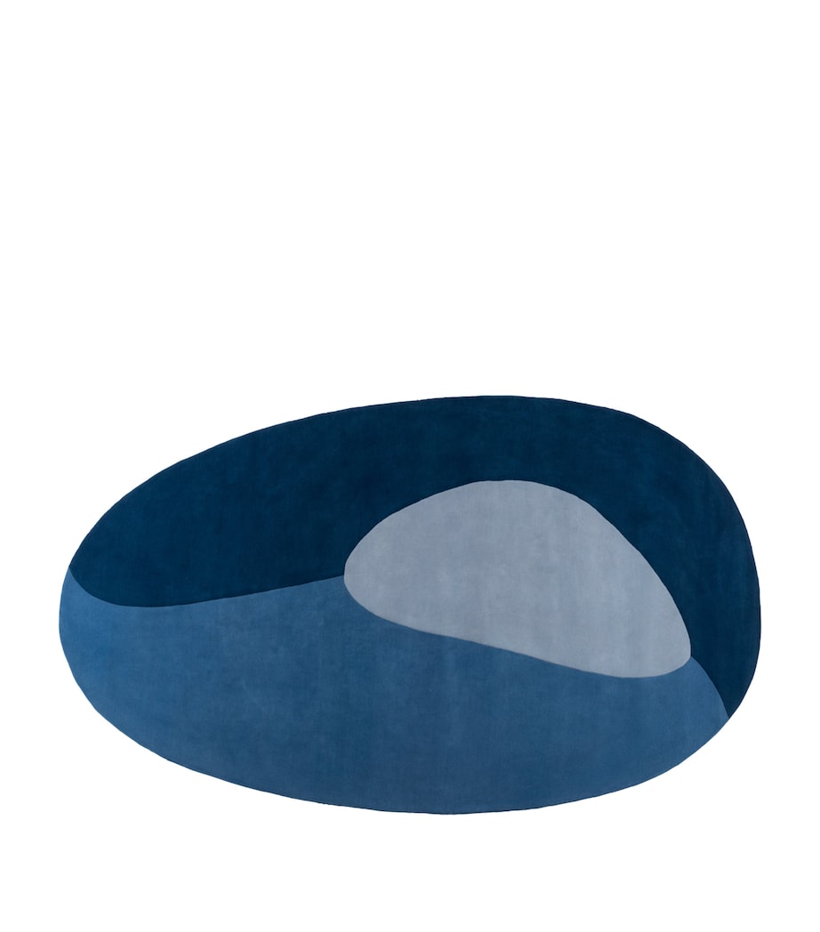 Roche Bobois New Zealand Wool Dream Rug (206cm x 350cm) Bleu Image 1