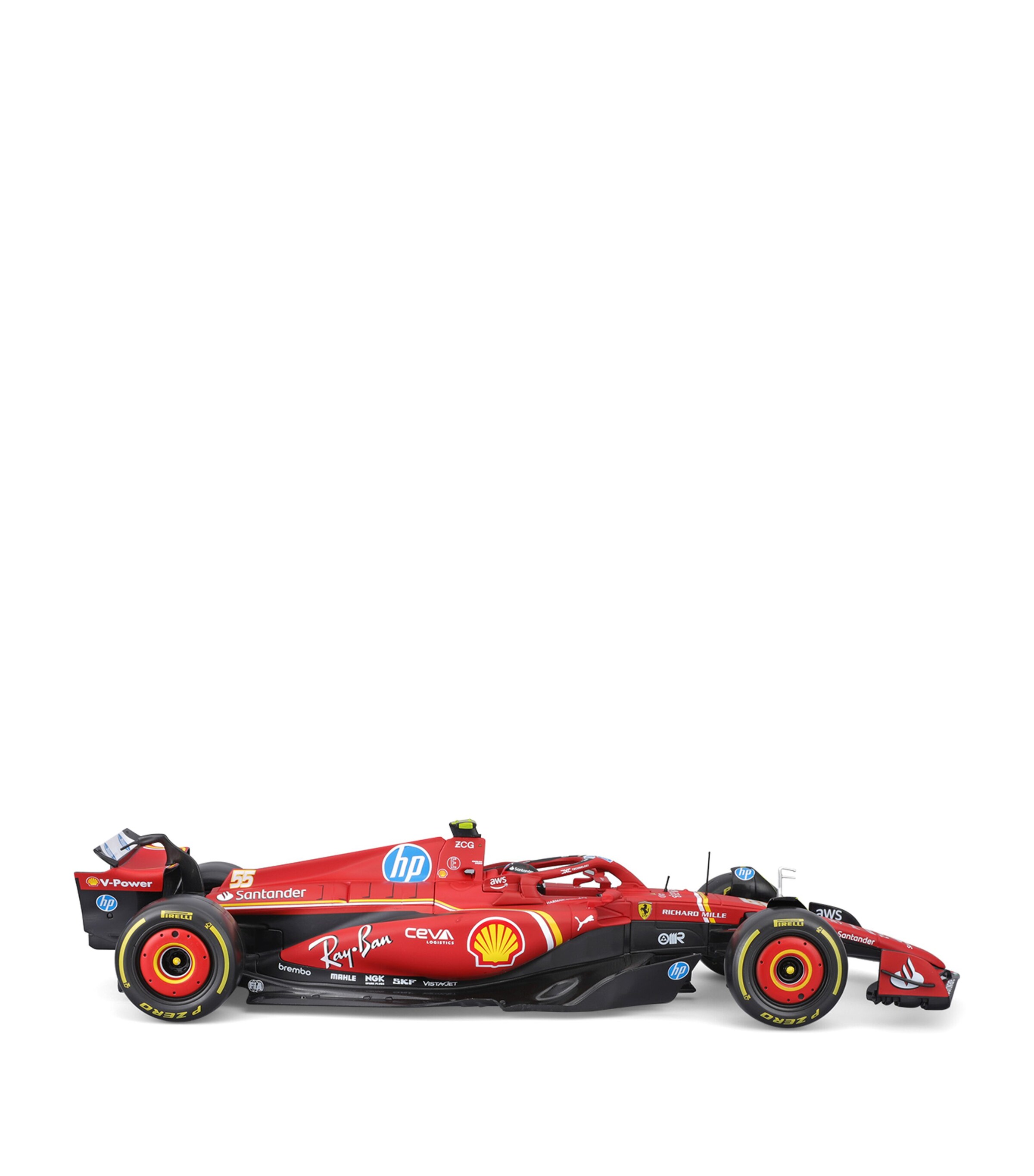 Ferrari F1 SF-24 Charles Leclerc 2024 1:18 Model MULTI Image 5