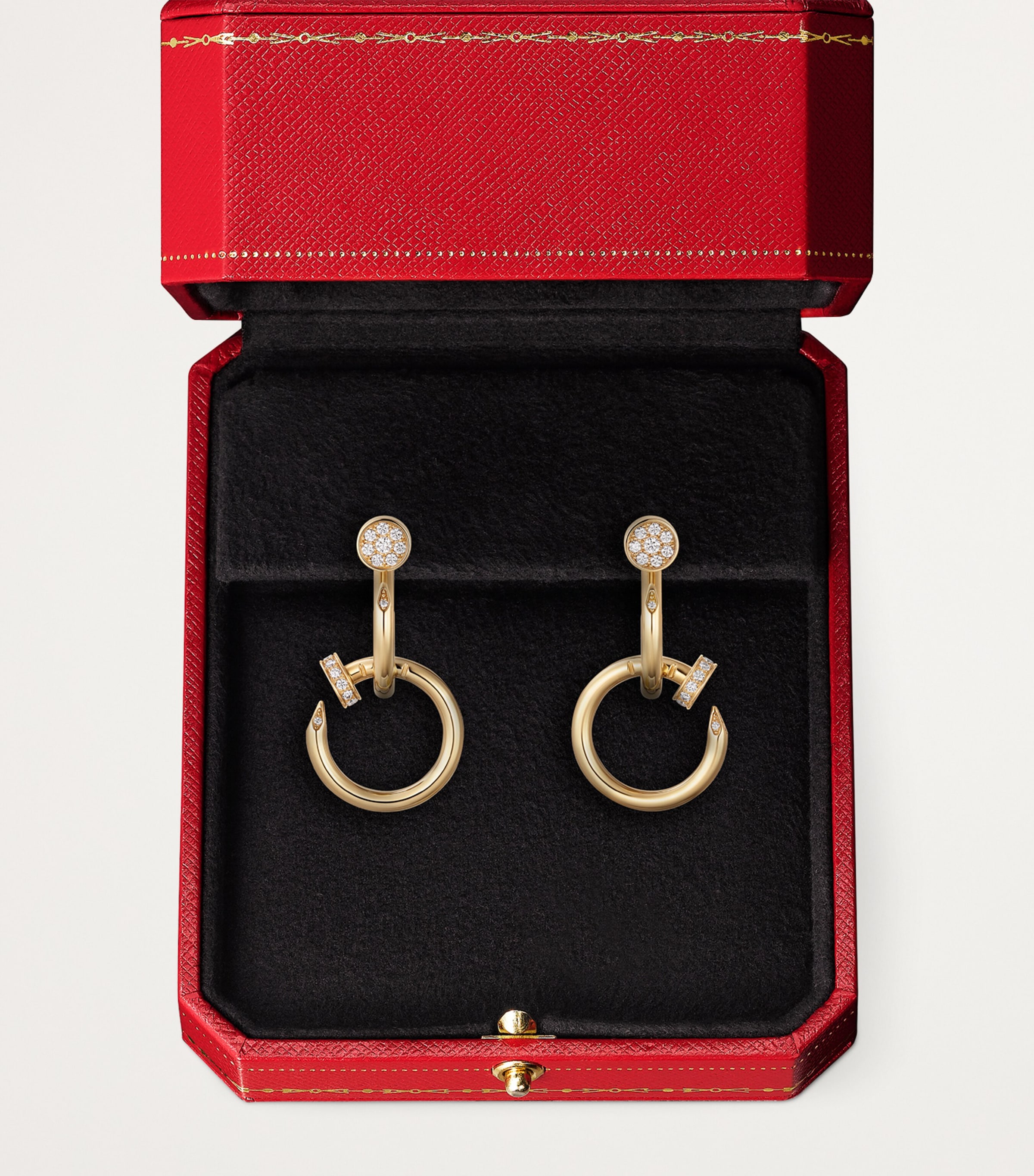 Yellow Gold and Diamond Juste un Clou Earrings YELLOW GOLD Image 6