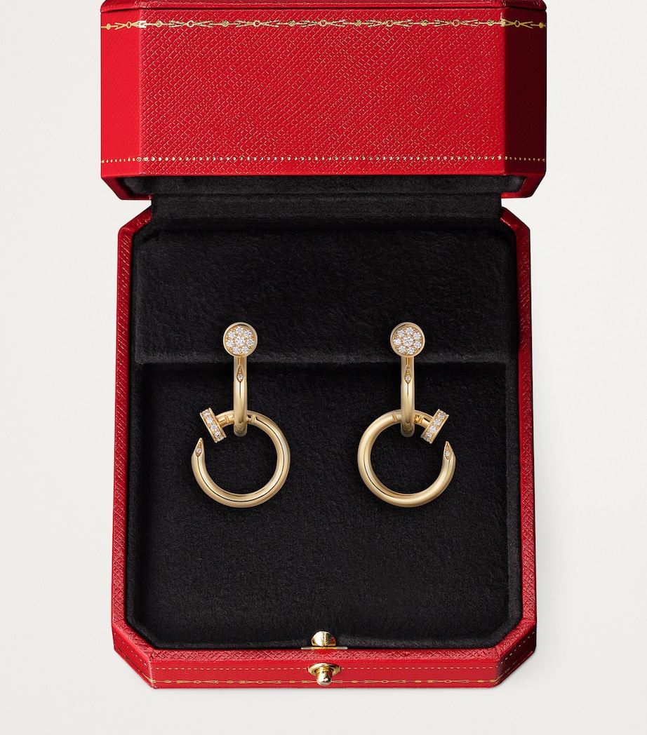 Yellow Gold and Diamond Juste un Clou Earrings YELLOW GOLD Image 6