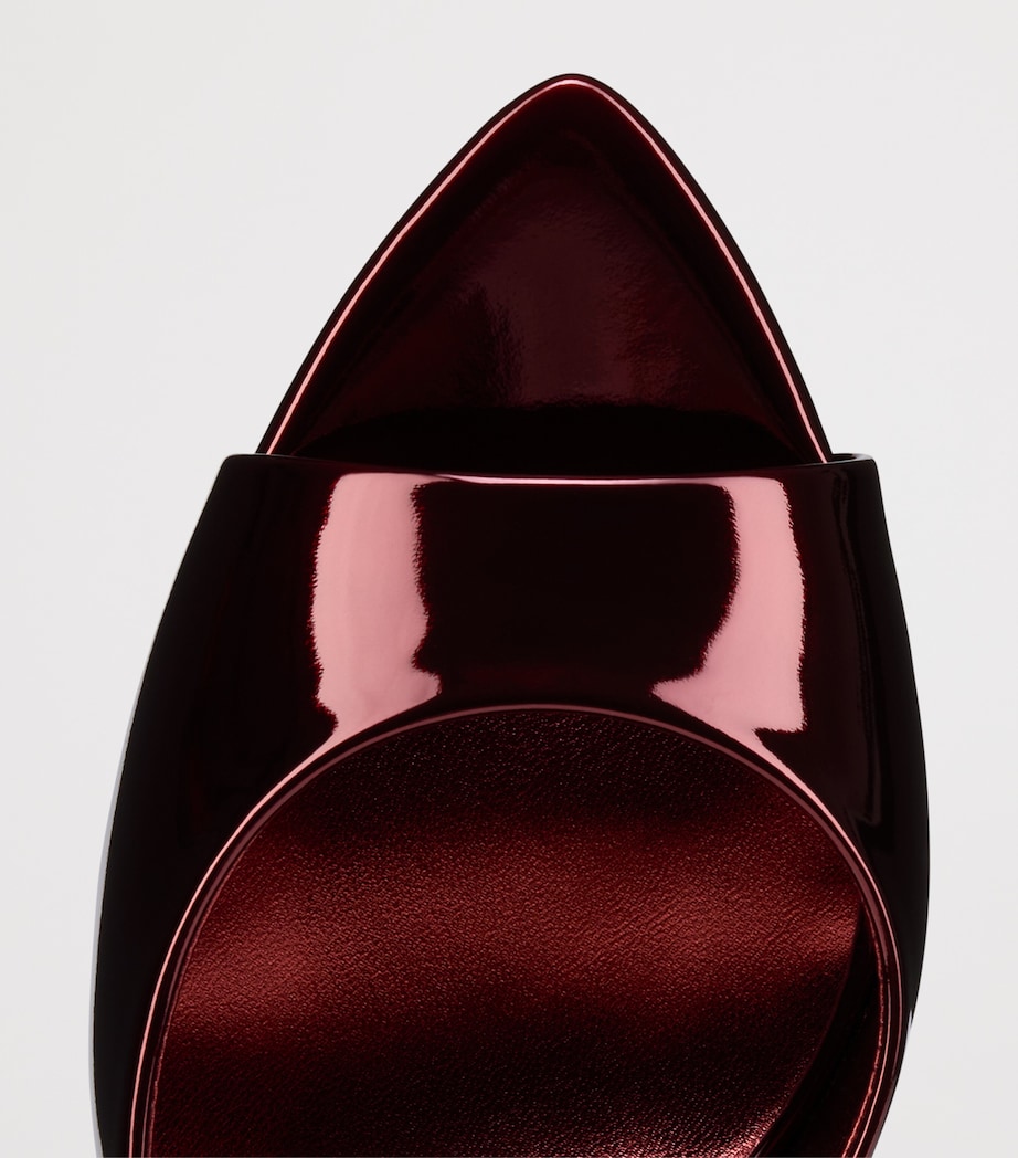 Miss Z Patent Leather Mules 100 7222 Image 4