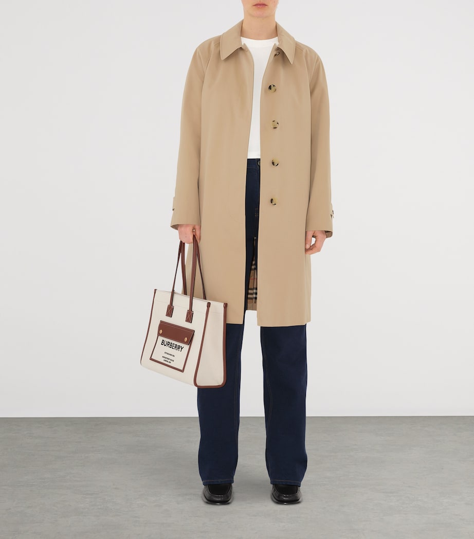 Small Freya Tote Bag NATURAL/TAN Image 2