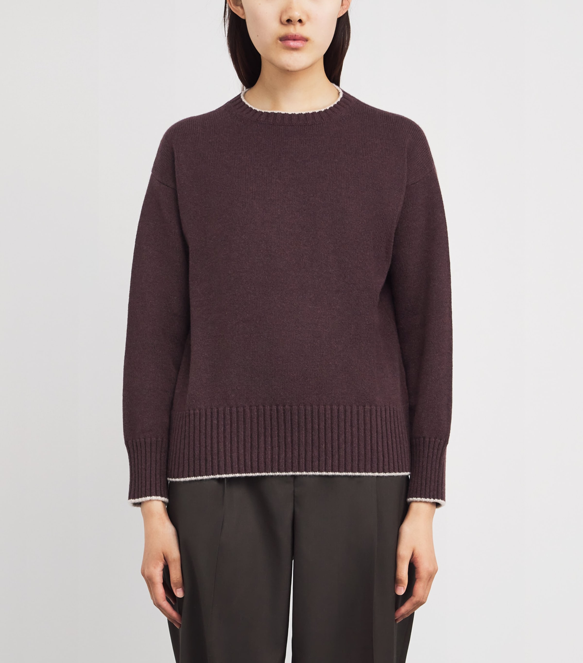 Cashmere Crew-Neck Sweater MOSTO, SABBIA Image 3