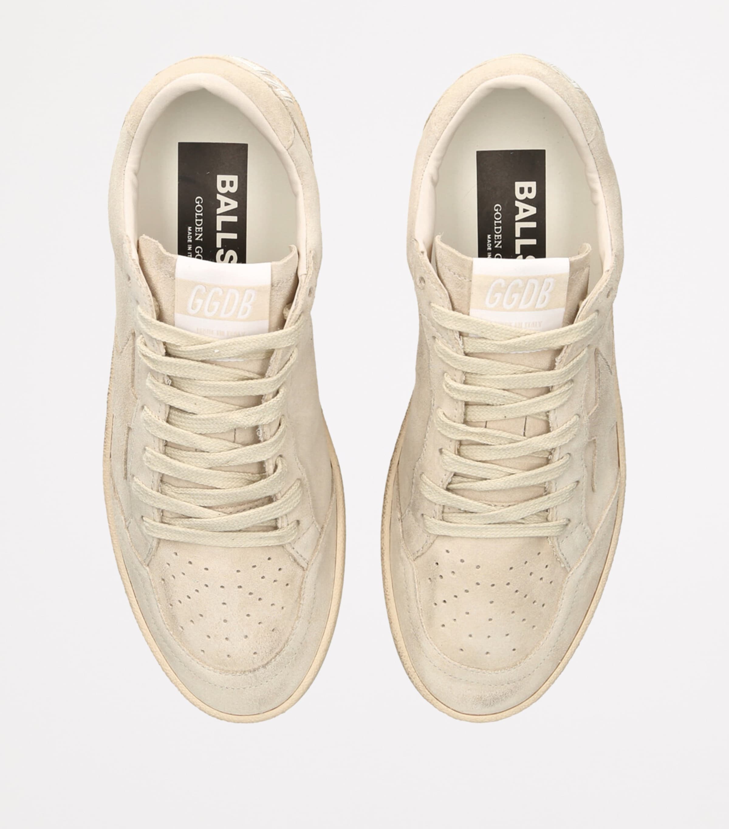 Suede Ball Star Sneakers BEIGE Image 4