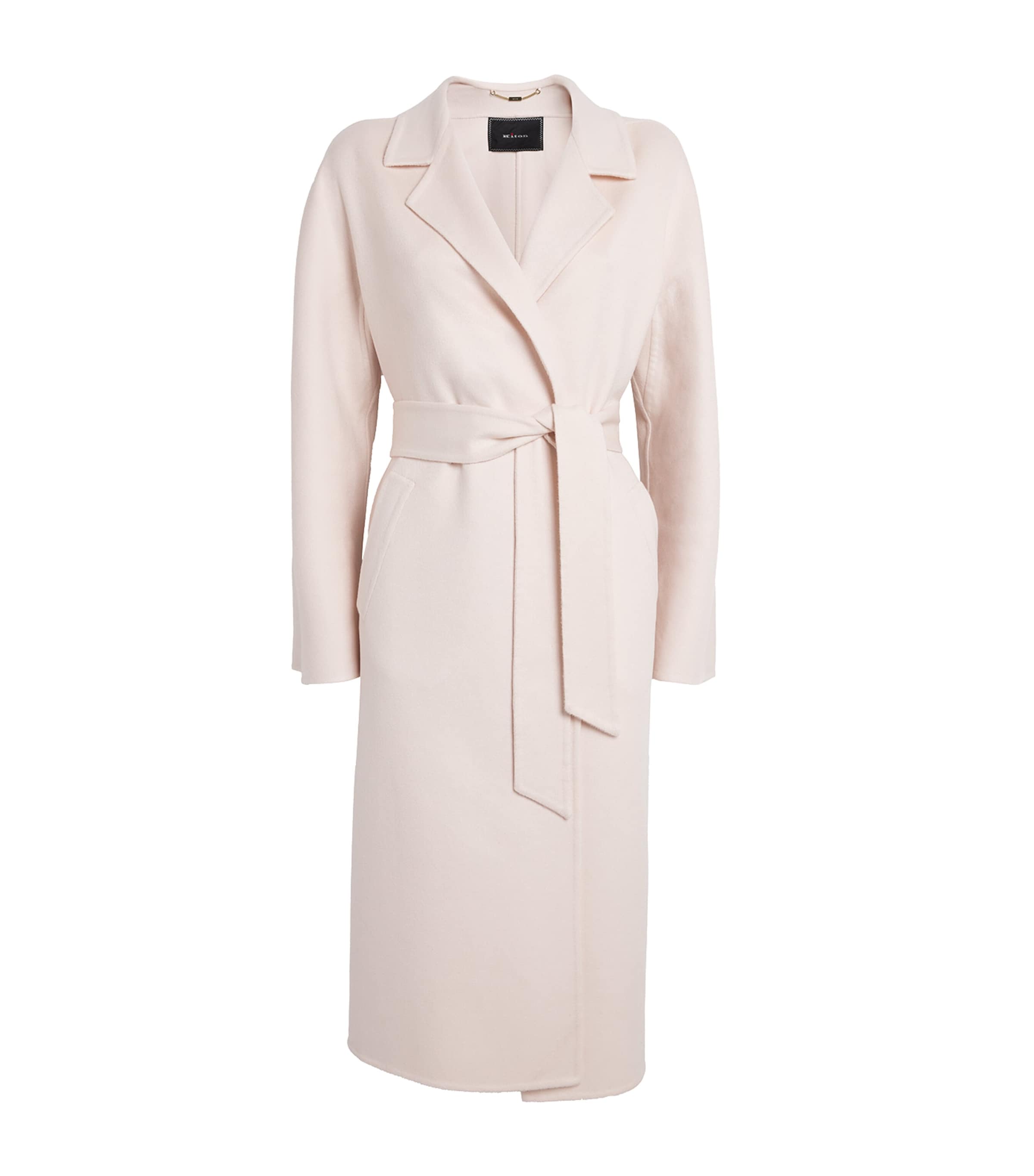 Cashmere Wrap Coat ROSE Image 1