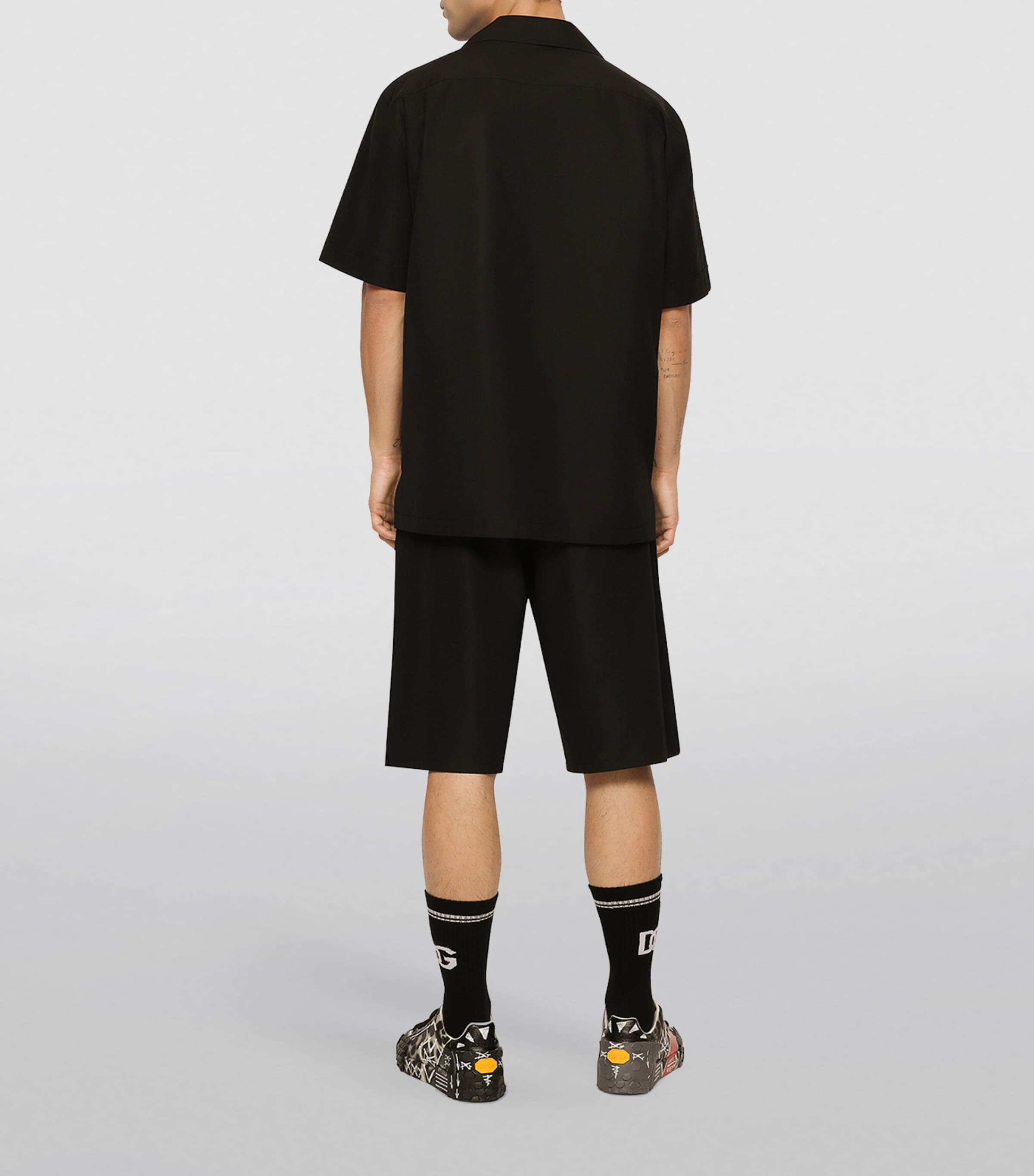 Logo-Plaque Shirt N0000-BLACK Image 4