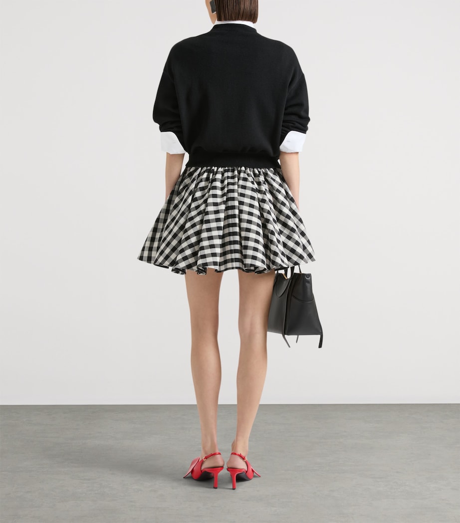 Givenchy Womens Wool-Cotton Embellished Sweater Image 3