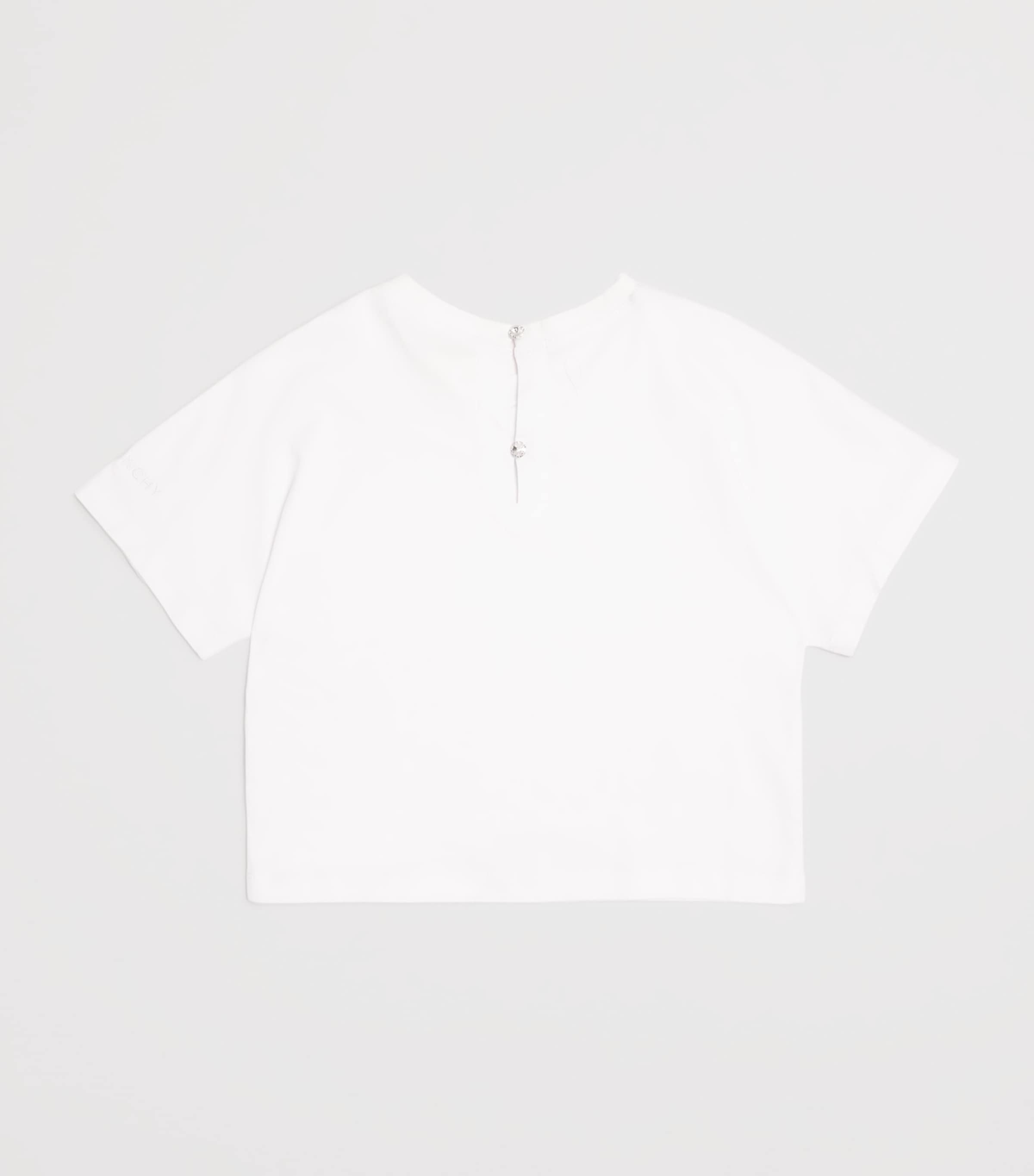 Crystal-Embellished T-Shirt (4-12+ Years) H31228/10PWHITE Image 2