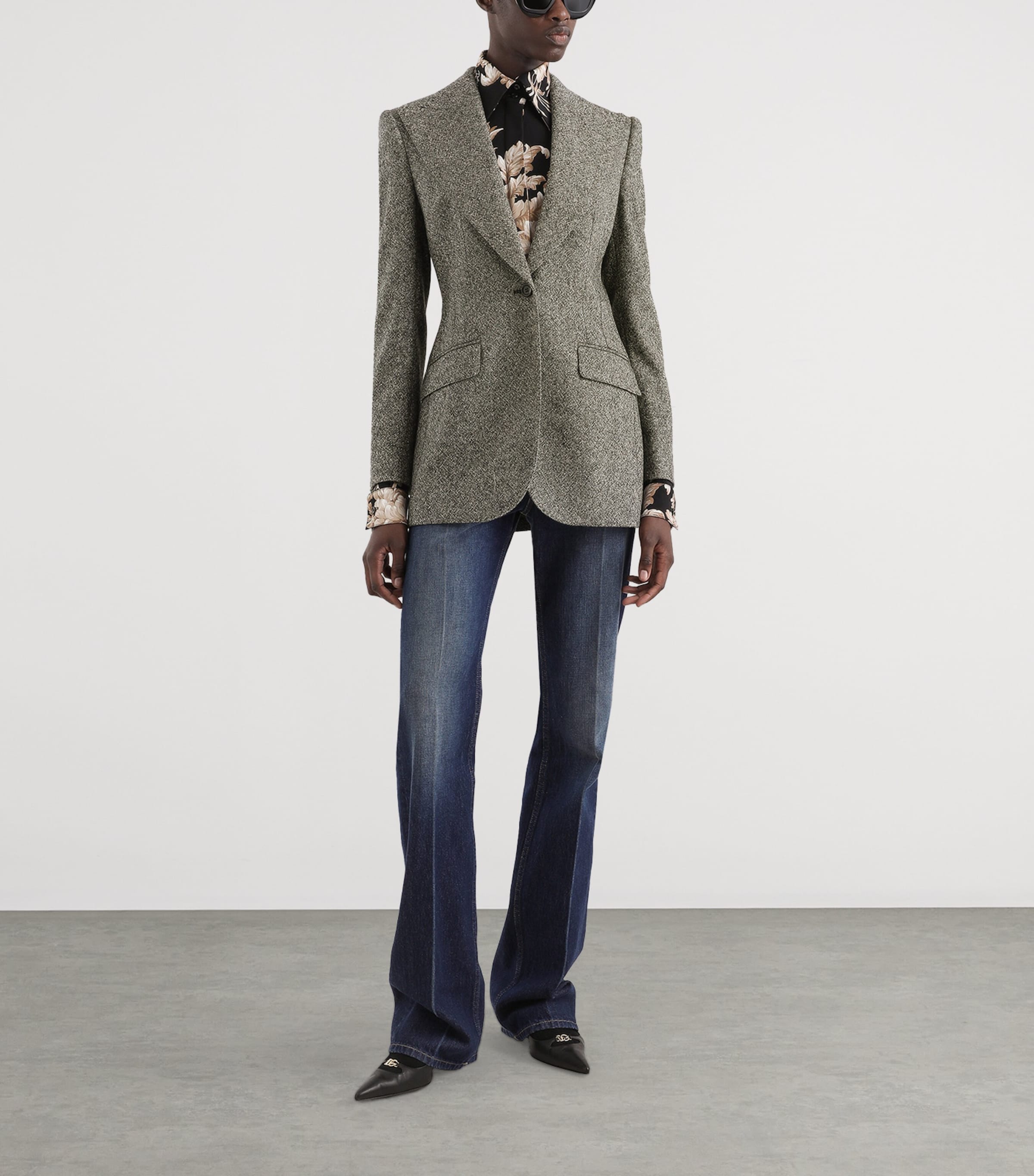 Stretch-Wool Single-Breasted Blazer FANTASY Image 2