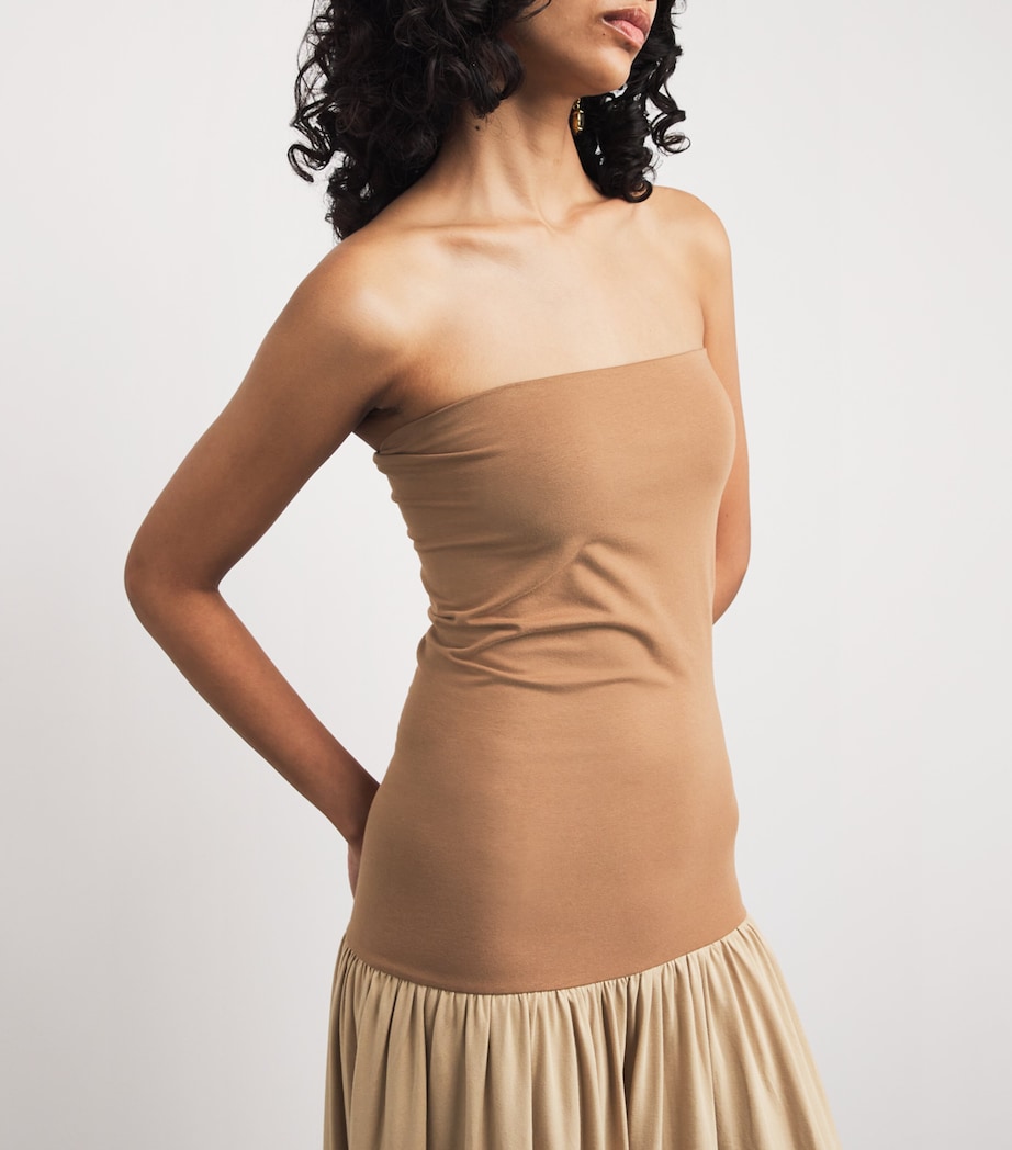 Strapless Marciella Maxi Dress 1CL CORNSTALK Image 4