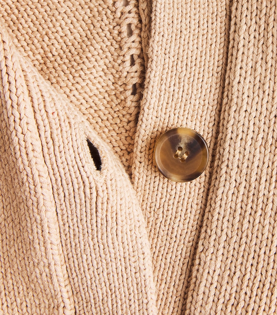 ME+EM Womens Organic Cotton Knit Top Stone Image 6