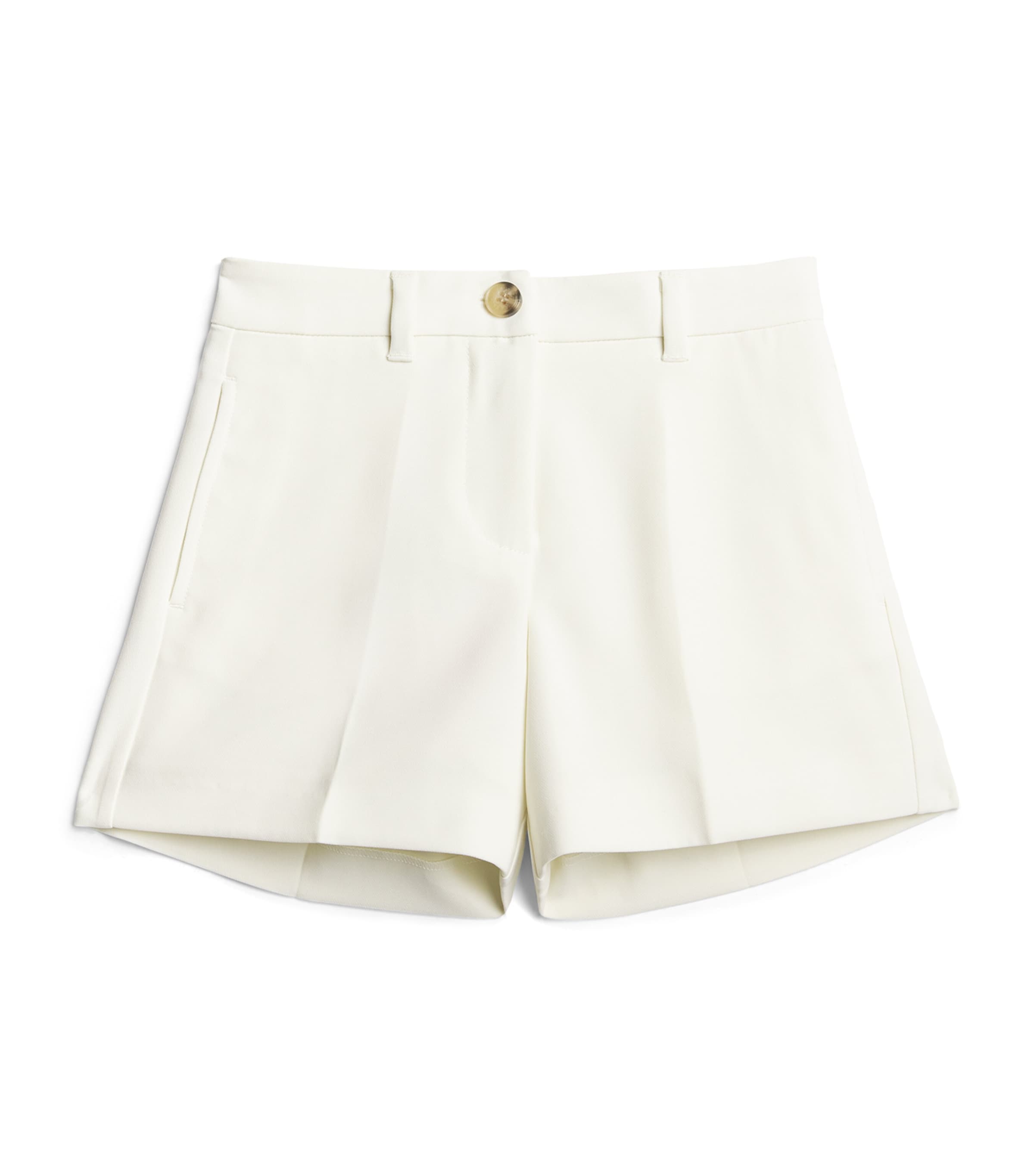 Shop Max & Co Tailored Shorts In White