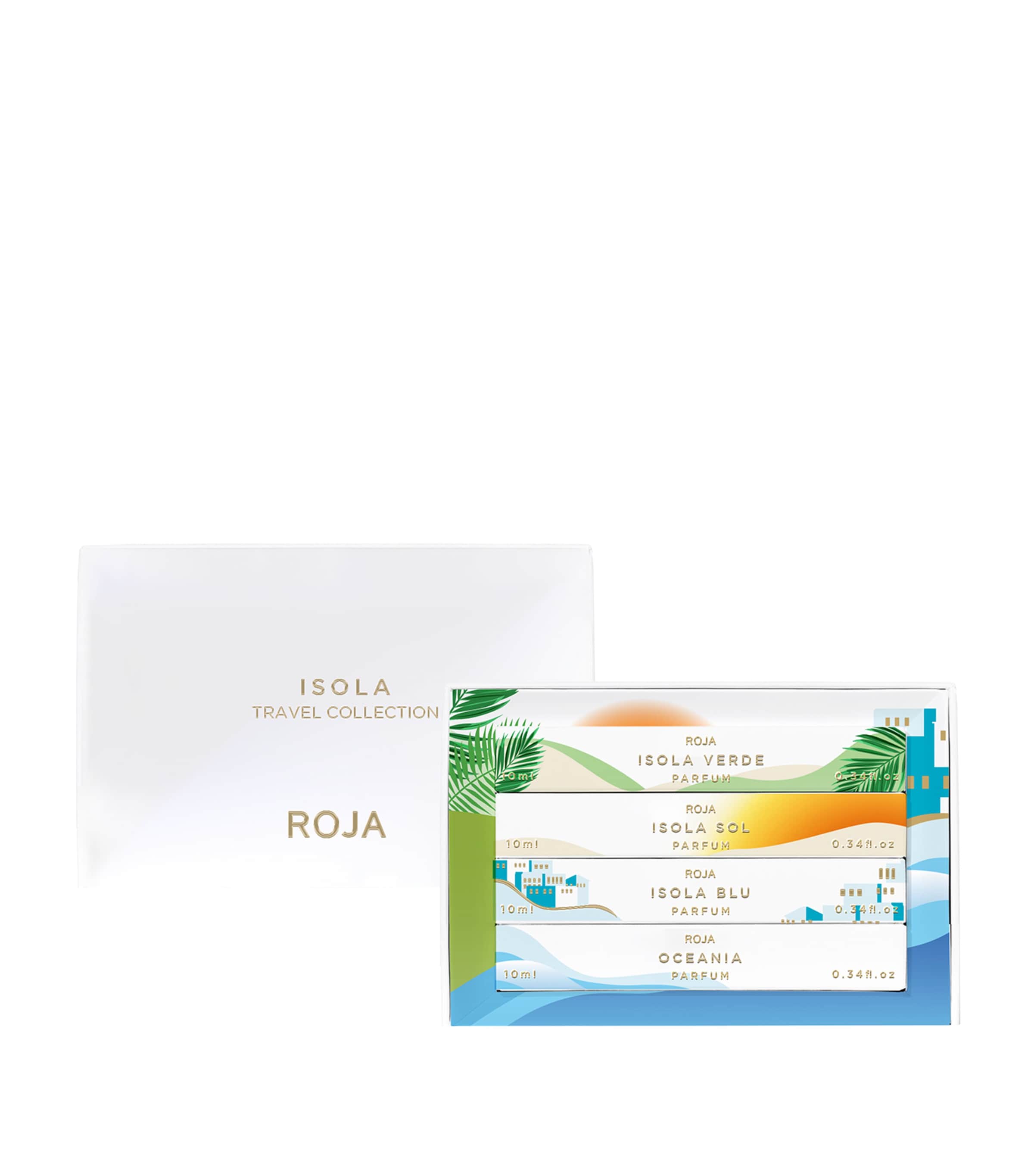 The Isola Pure Perfume Travel Collection (4 x 10ml) NO COLOUR Image 1