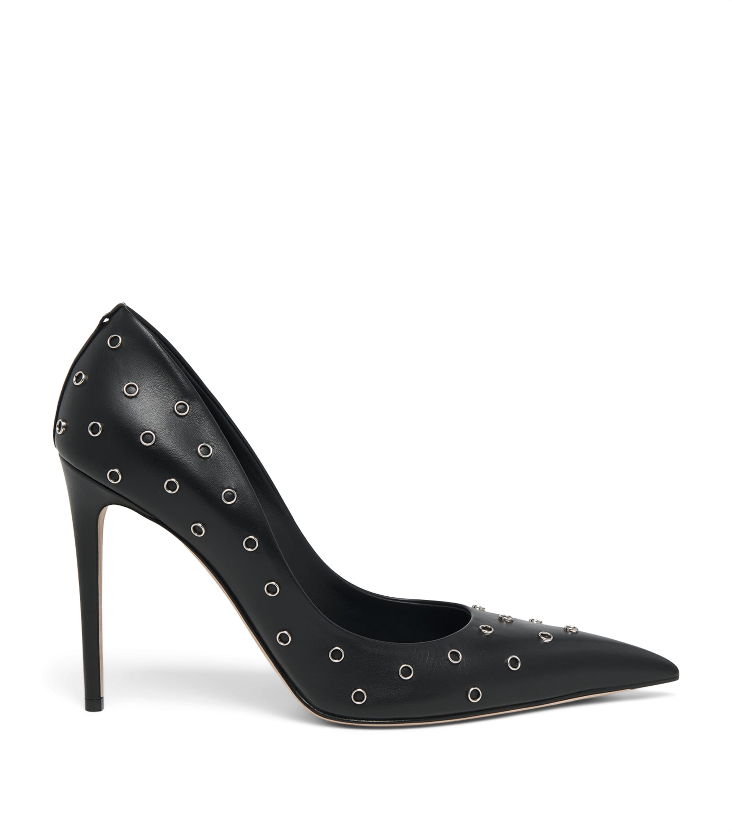 Leather Eyelet-Detail Pumps 100 1064 Image 1
