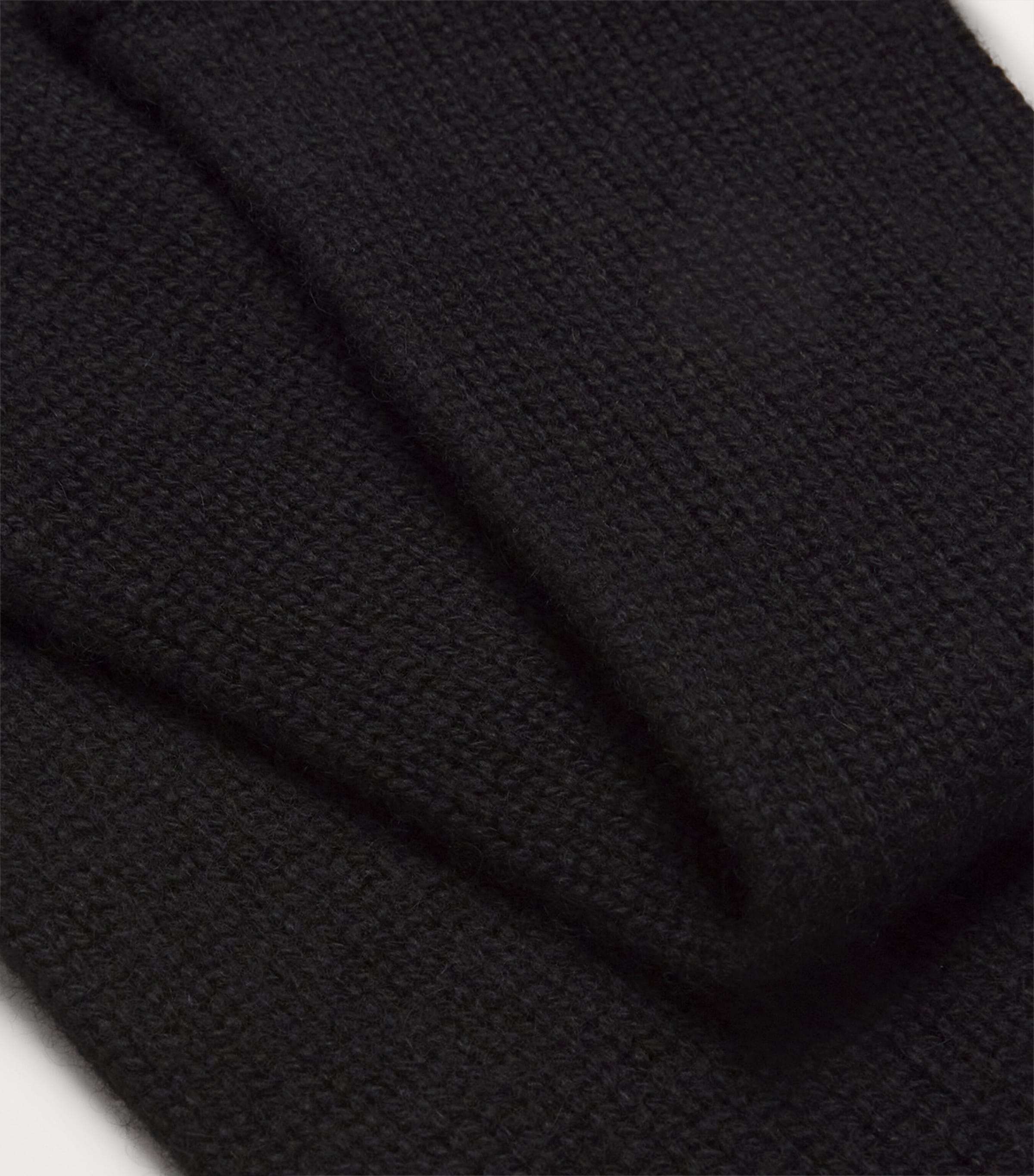 Cashmere Gloves BLACK Image 2