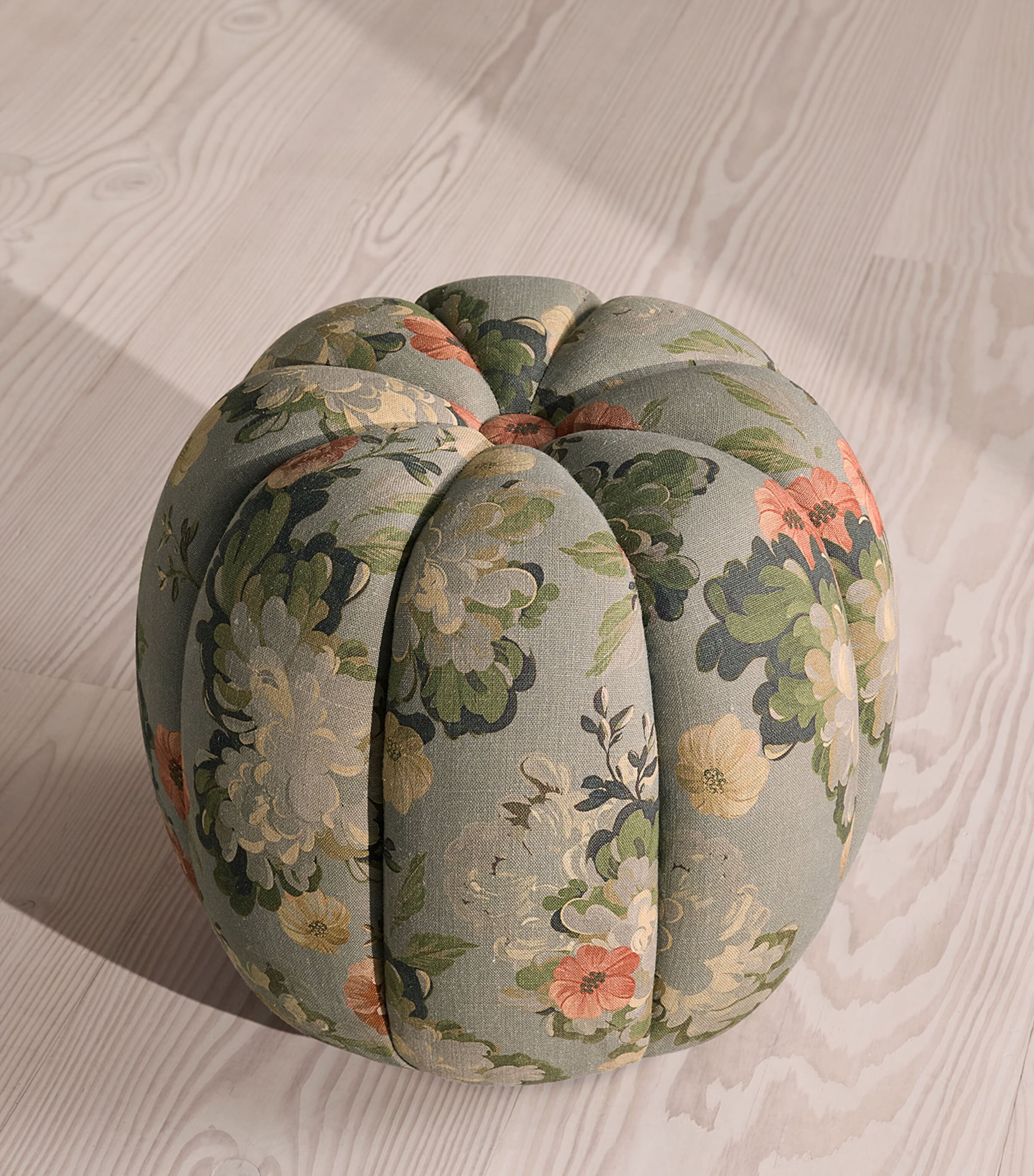 Soho Home Linen Sofia Footstool Image 2