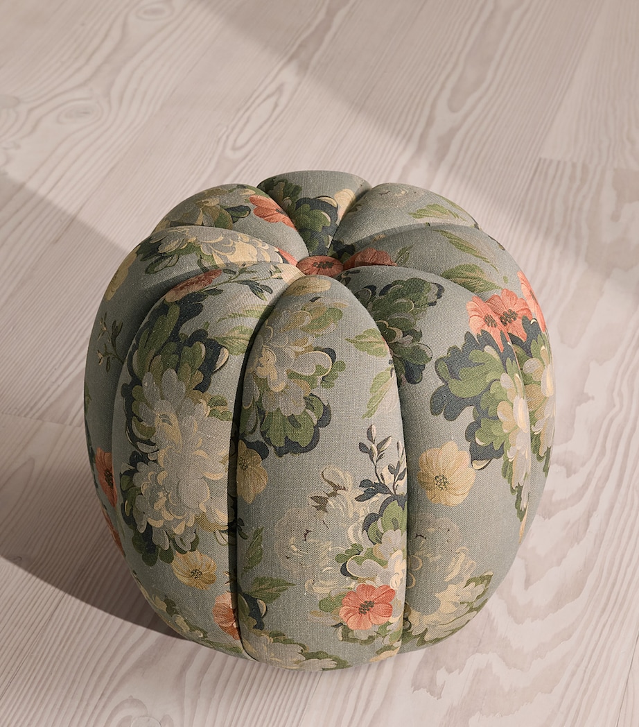 Soho Home Linen Sofia Footstool Image 2