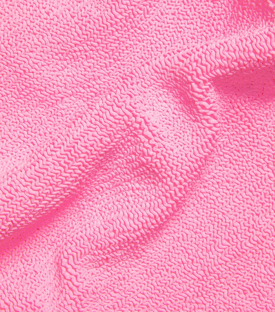 Hunza G Womens Pamela Swimsuit Bubblegum Image 4