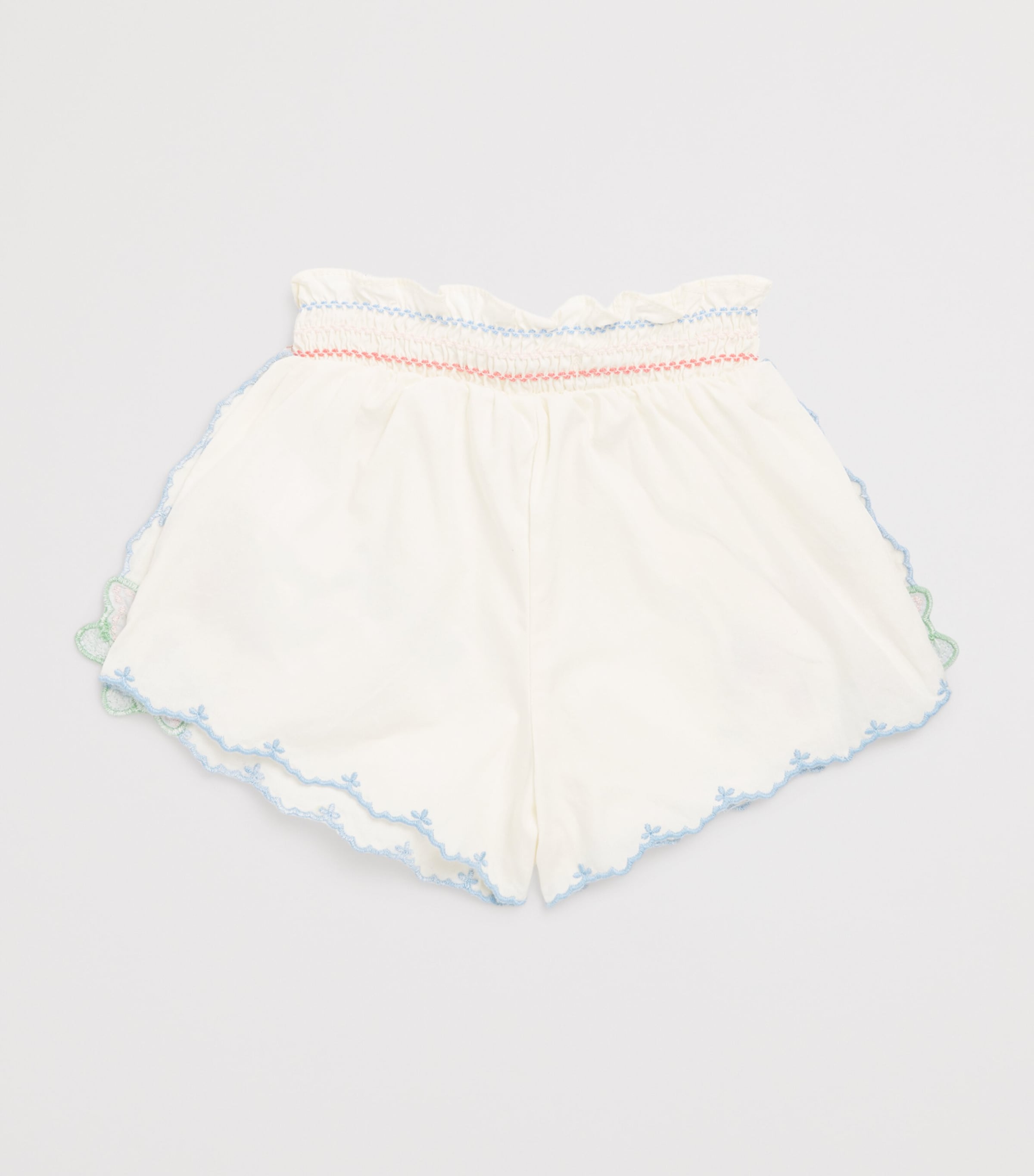 Gingersnaps Cotton Jisoo Shorts (6-36 Months) Offwhite Image 2