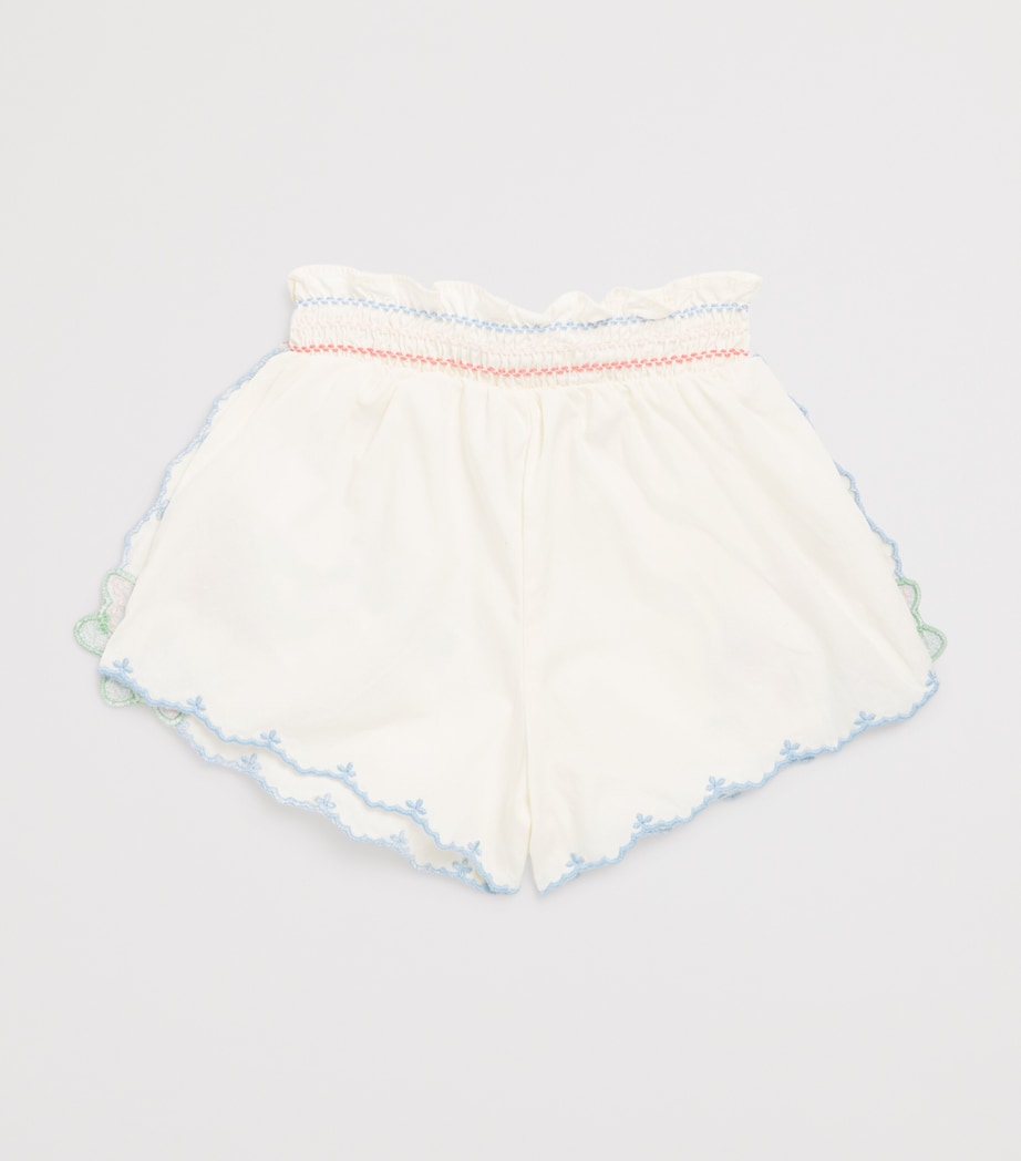 Gingersnaps Cotton Jisoo Shorts (6-36 Months) Offwhite Image 2