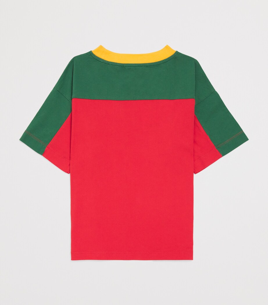 Bobo Choses Cotton Colour-Block Logo T-Shirt (2-13 Months) Image 2