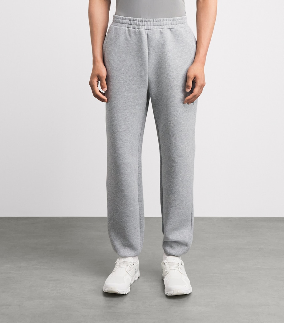 Represent 247 Mens Cotton 247 Sweatpants Grey Marl Image 4