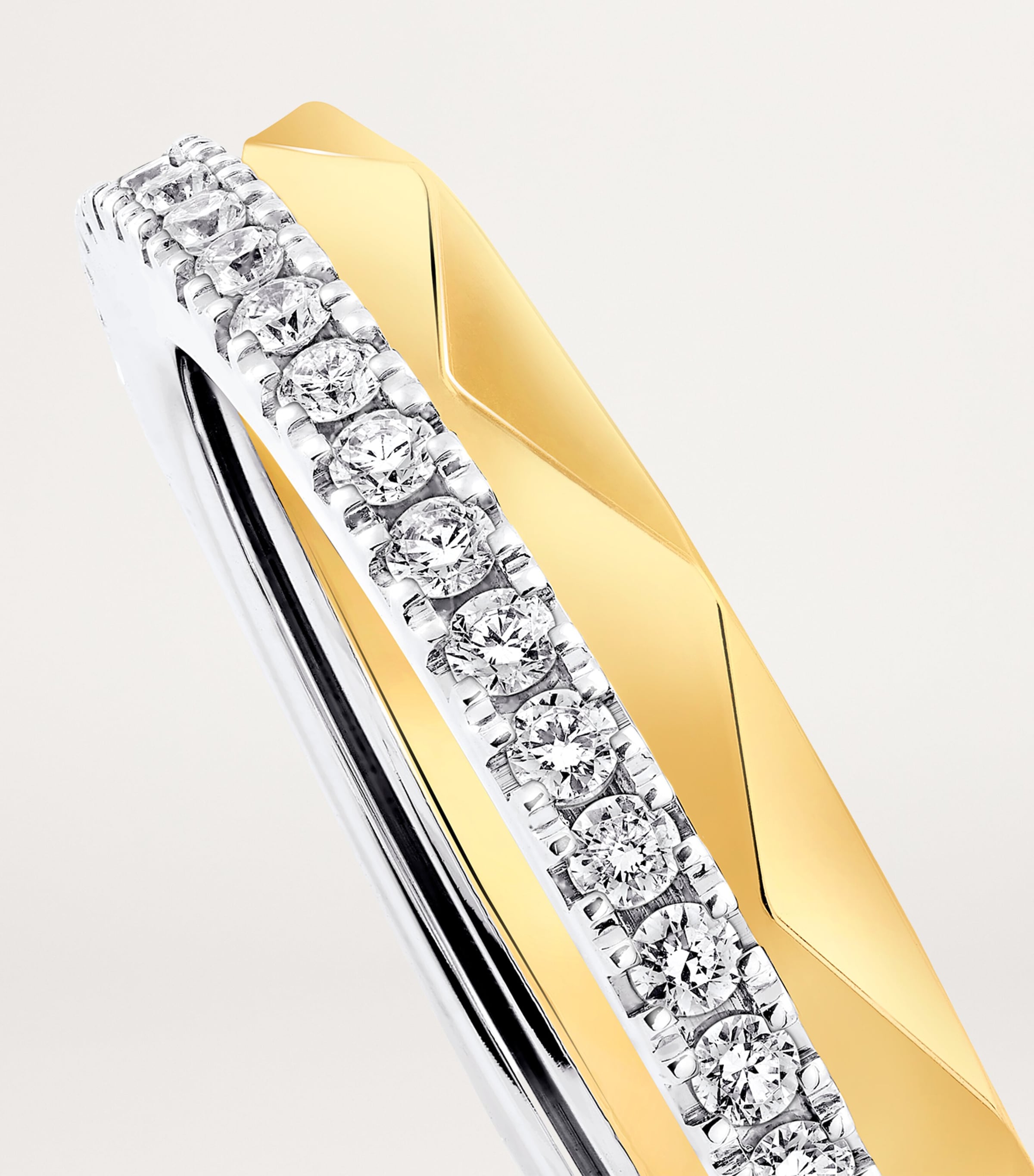 Yellow Gold and Diamond Laurence Graff Signature Ring GOLD Image 5
