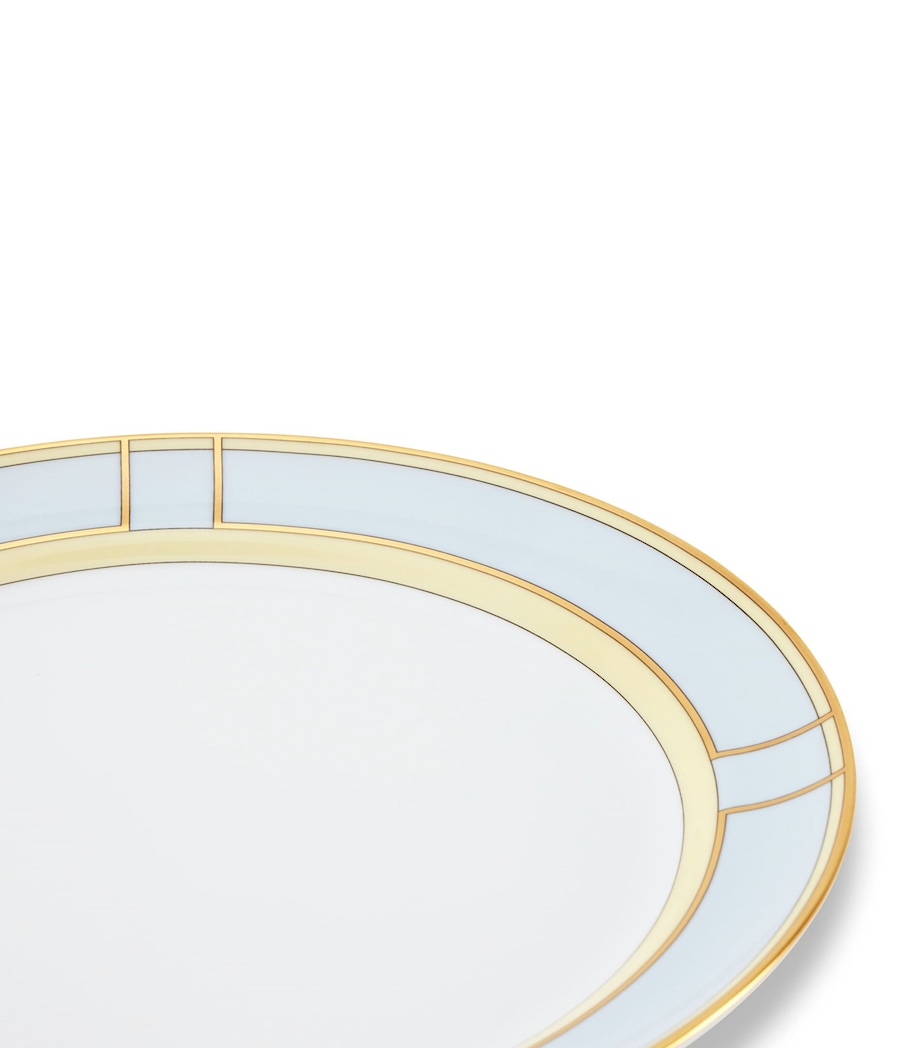 GINORI 1735 Porcelain Colonna Diva Celeste Dinner Plate (27cm) Image 5