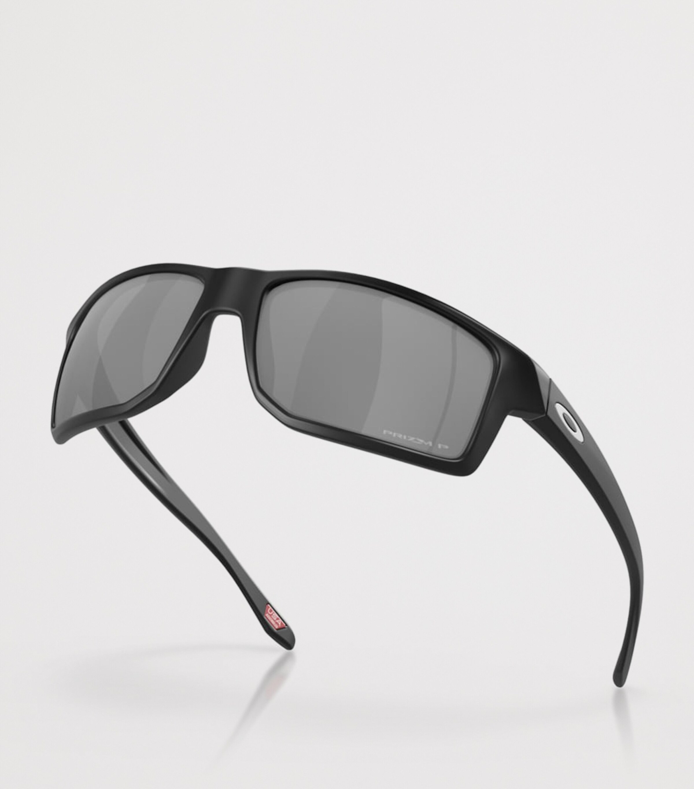 Oakley Gibston Rectangle Sunglasses Black Image 5