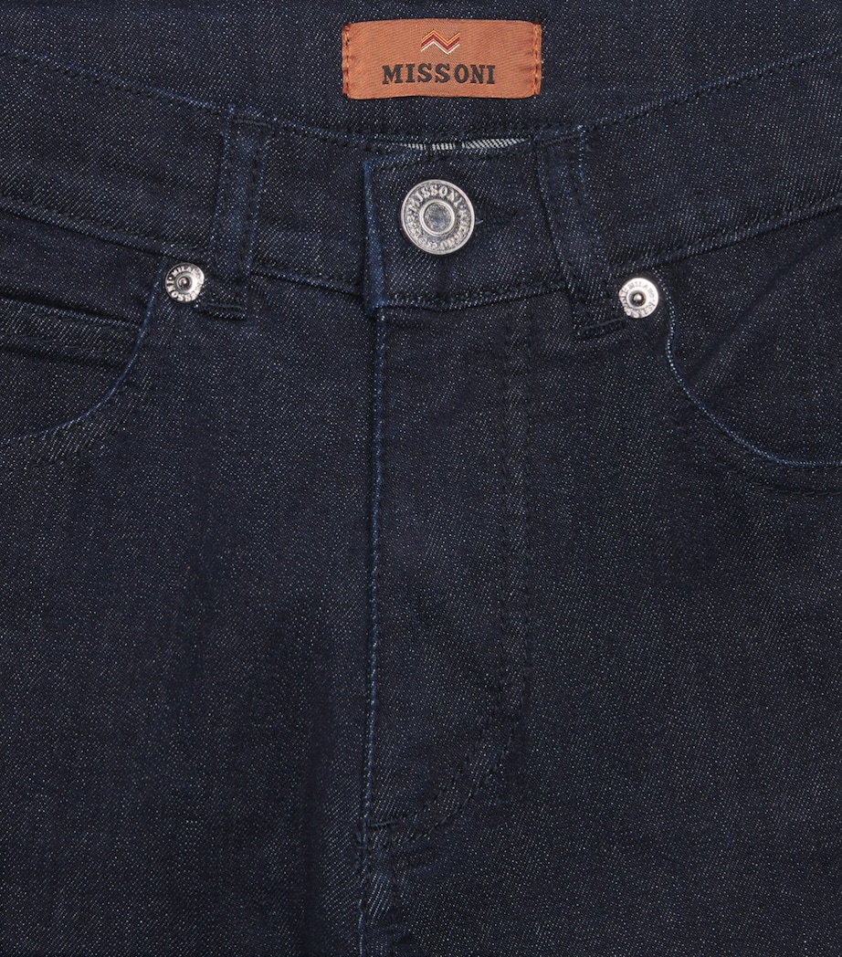 Missoni Kids Zigzag Pocket Jeans (4-14 Years) Blue Image 3