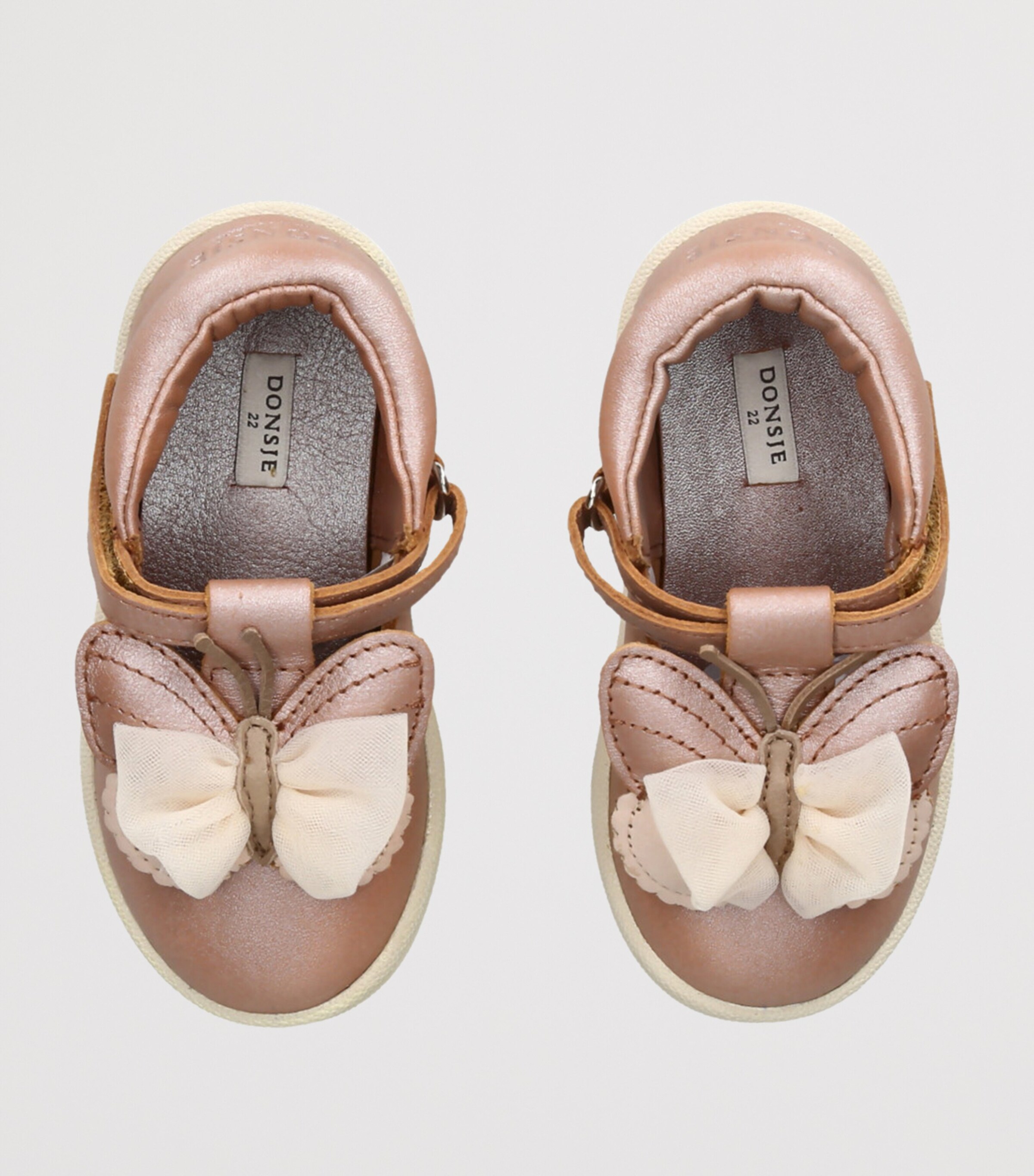 Leather Vlindy Shoes BRONZE Image 4