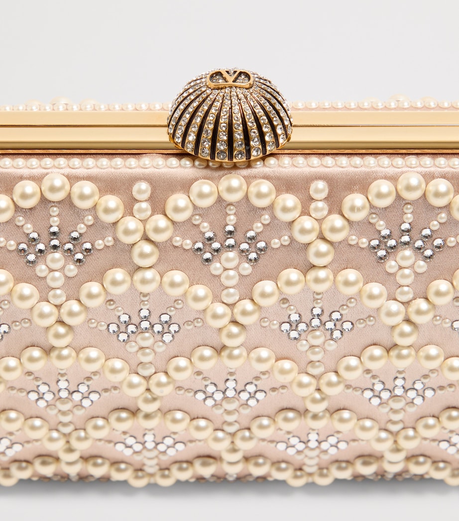 Valentino Garavani Embellished Carry Secrets Clutch Bag Fju Image 6