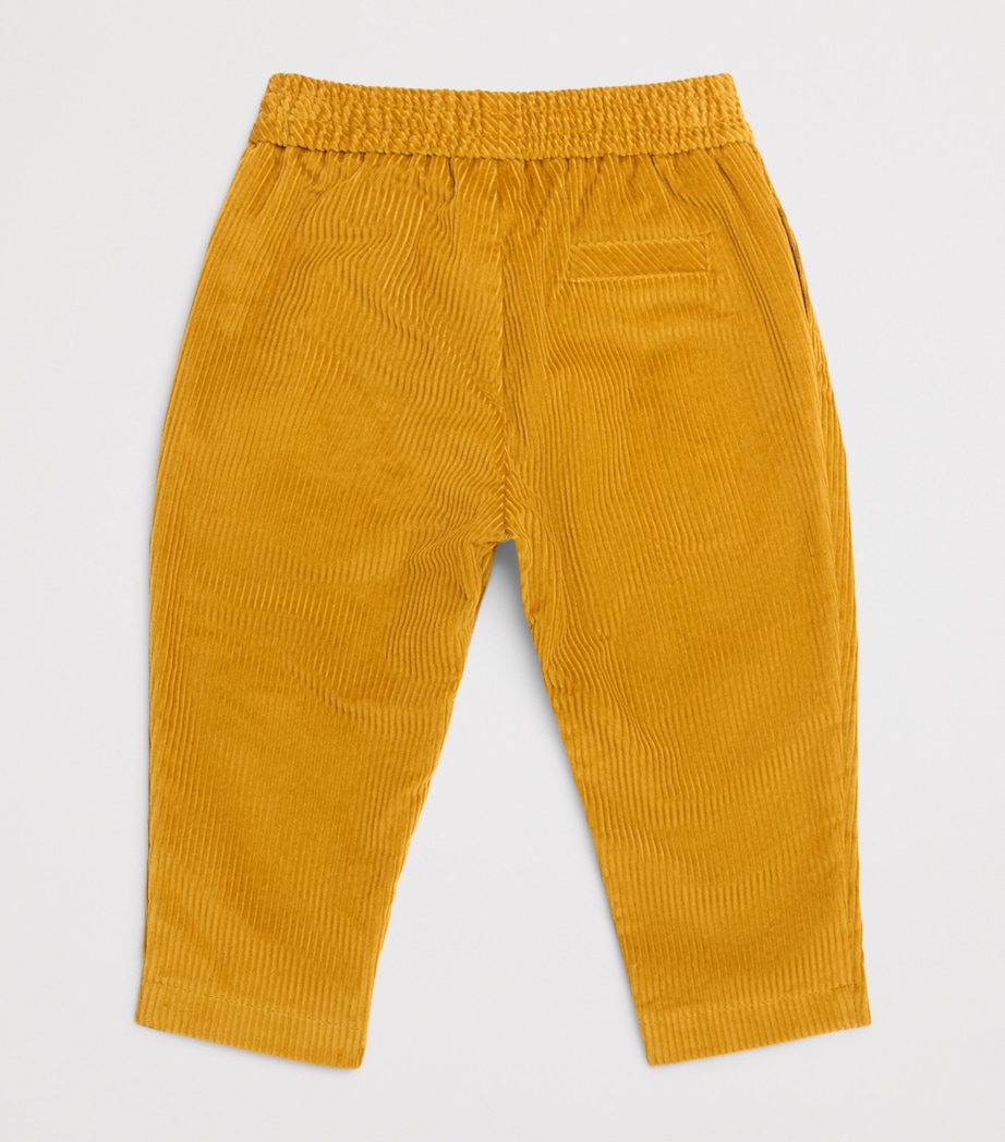 Monnalisa Corduroy Trousers (6 Months-6 Years) Acero Image 2