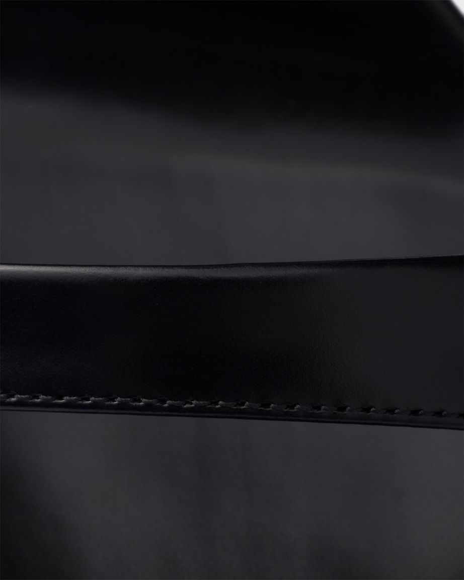 Brushed Leather Heeled Sandals F0002 Image 8