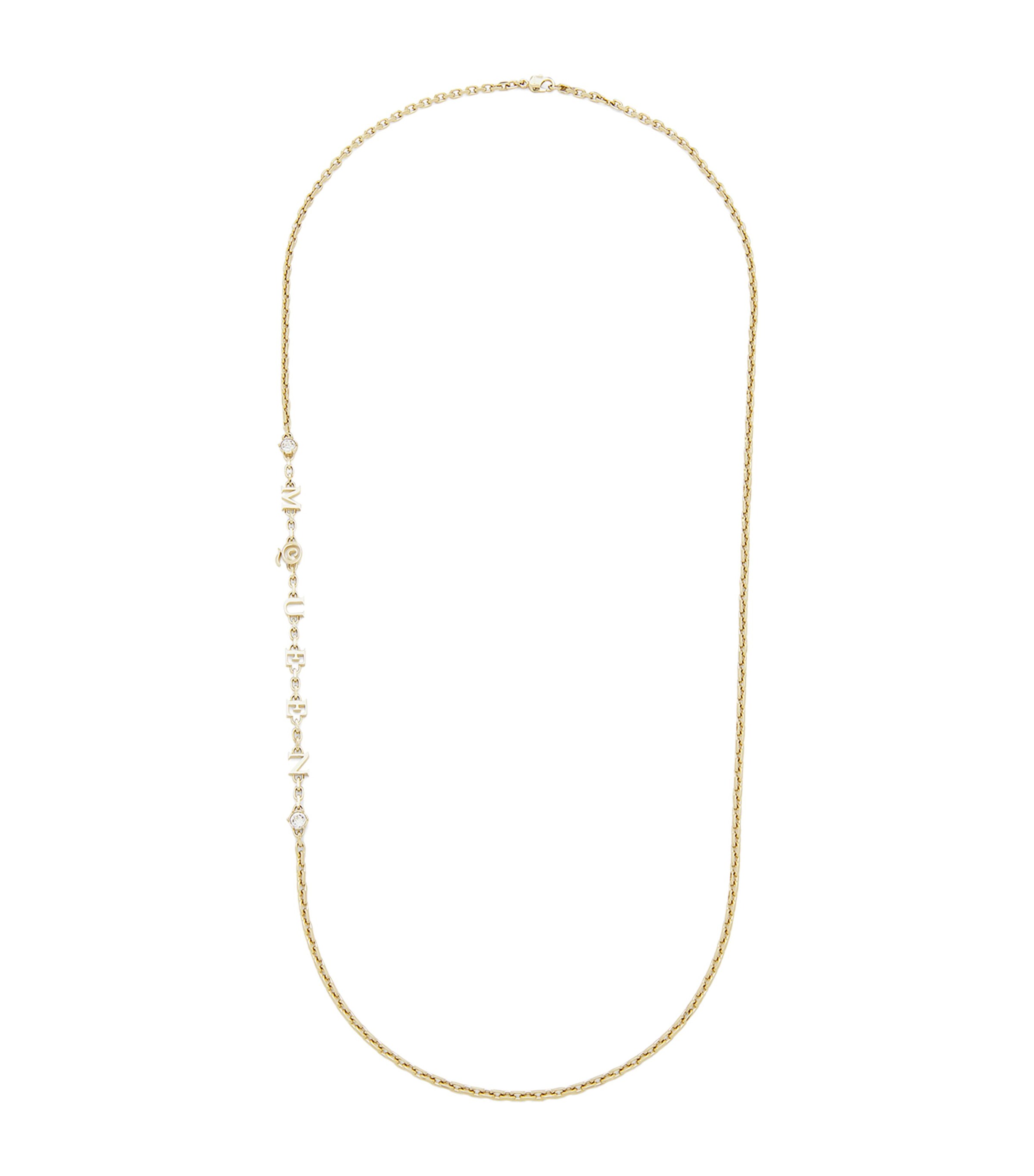 McQueen Crystal Logo Necklace | Fashion Jewellery | Necklaces | Men Accessories | Jewellery | Designers | McQueen