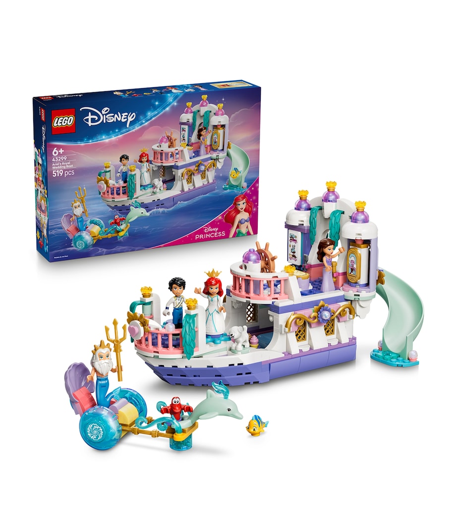 Lego Disney Princess Ariel’s Royal Wedding Boat 43299 Image 1